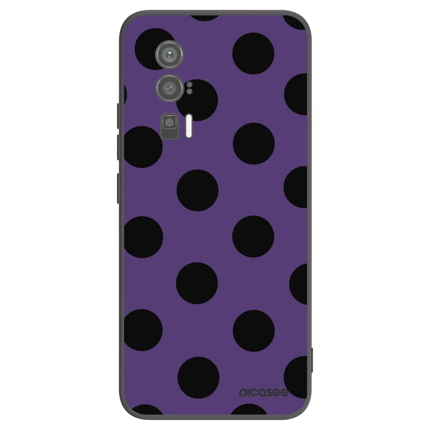 Picasee Xiaomi Poco F5 Pro 5G Hülle - Schwarzes Silikon - Big flickers 2