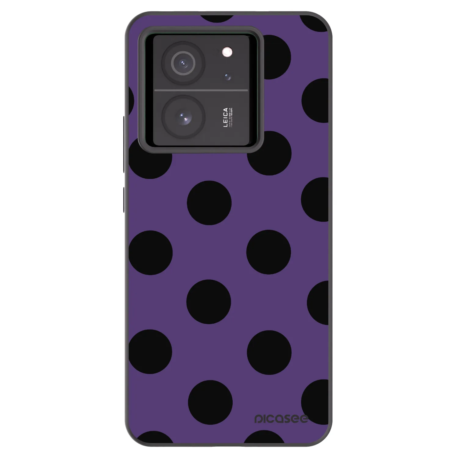 Picasee Xiaomi 13T Pro Hülle - Schwarzes Silikon - Big flickers 2