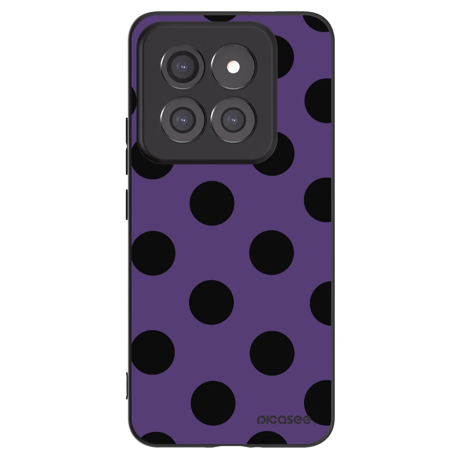 Picasee Xiaomi 14 Pro Hülle - Schwarzes Silikon - Big flickers 2