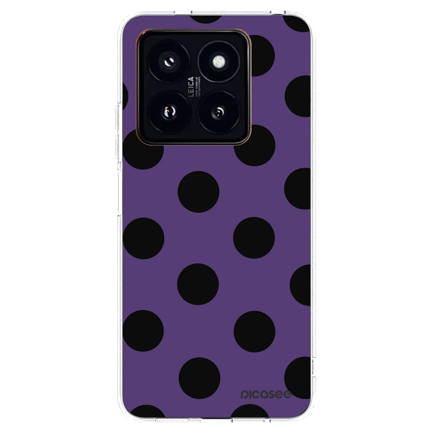 Picasee Xiaomi 14 Pro Hülle - Transparentes Silikon - Big flickers 2