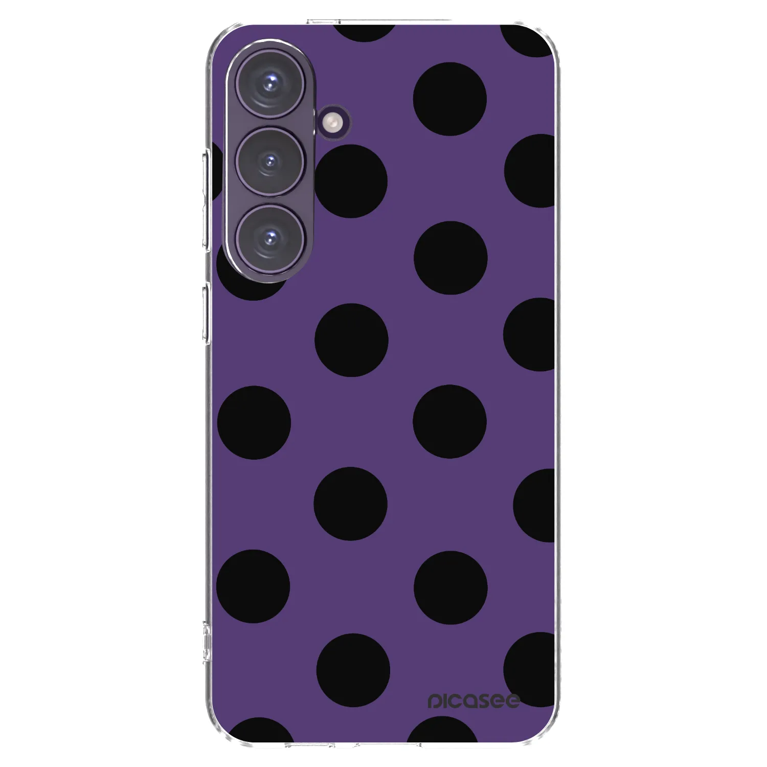 Picasee Samsung Galaxy S24+ S926B 5G Hülle - Transparentes Silikon - Big flickers 2