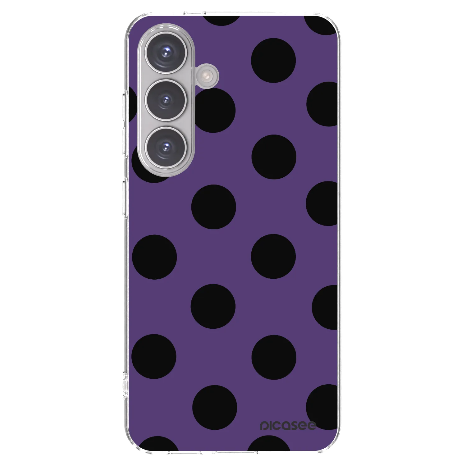 Picasee Samsung Galaxy S24 S921B 5G Hülle - Transparentes Silikon - Big flickers 2