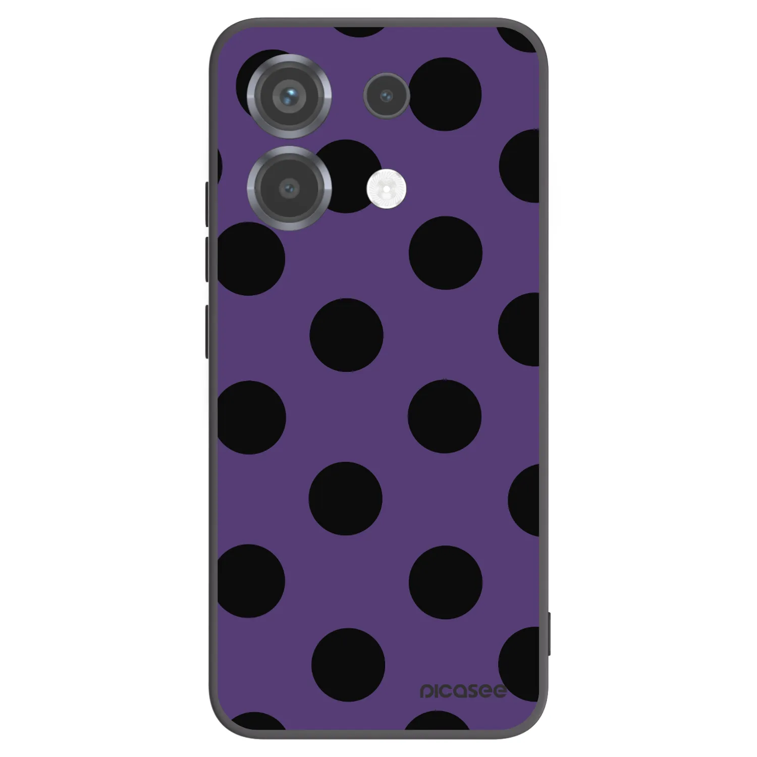 Picasee Xiaomi Poco X6 Hülle - Schwarzes Silikon - Big flickers 2