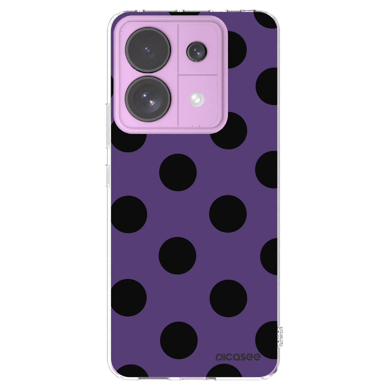 Picasee Xiaomi Redmi Note 13 Pro 5G Hülle - Transparentes Silikon - Big flickers 2