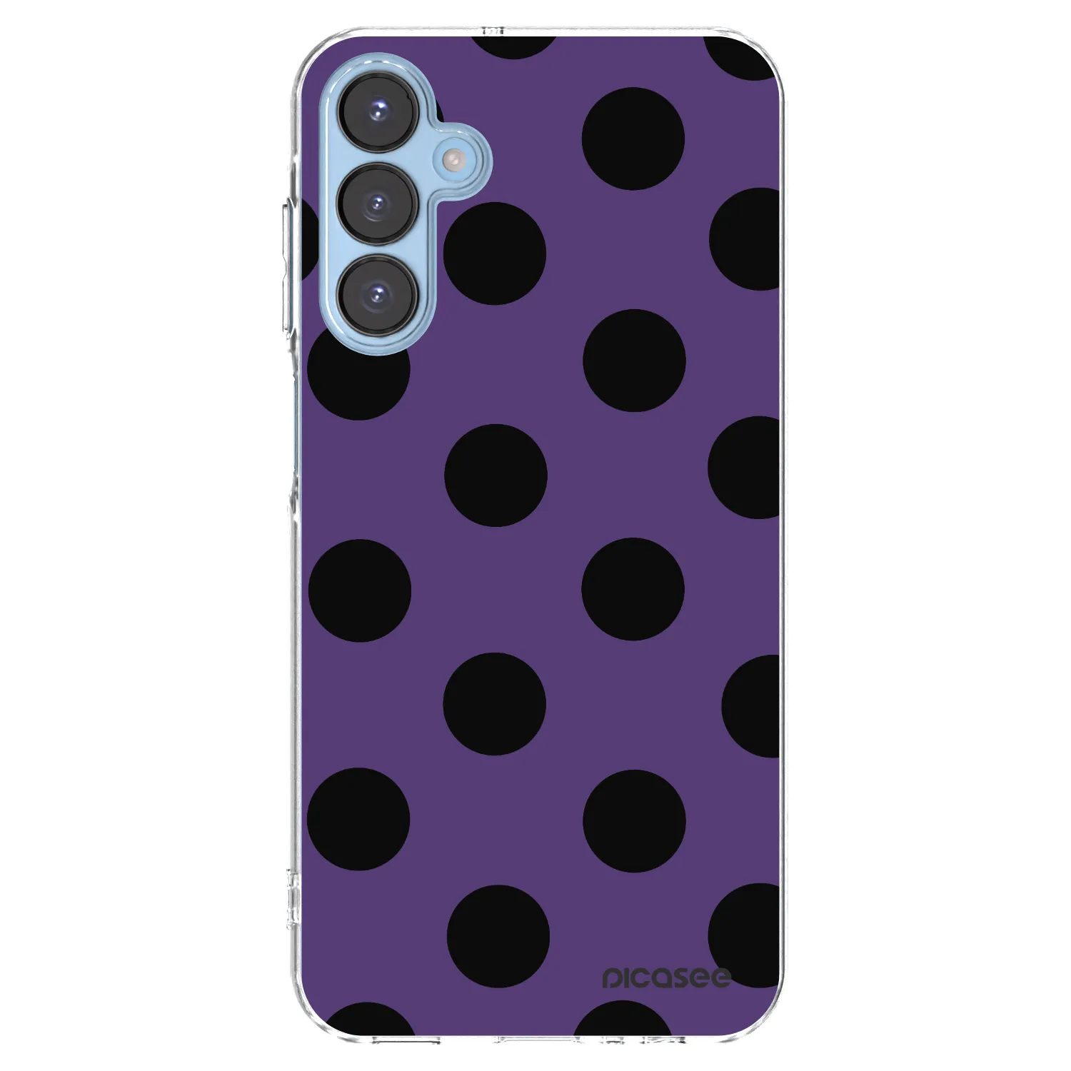 Picasee Samsung Galaxy A15 A156B 5G Hülle - Transparentes Silikon - Big flickers 2