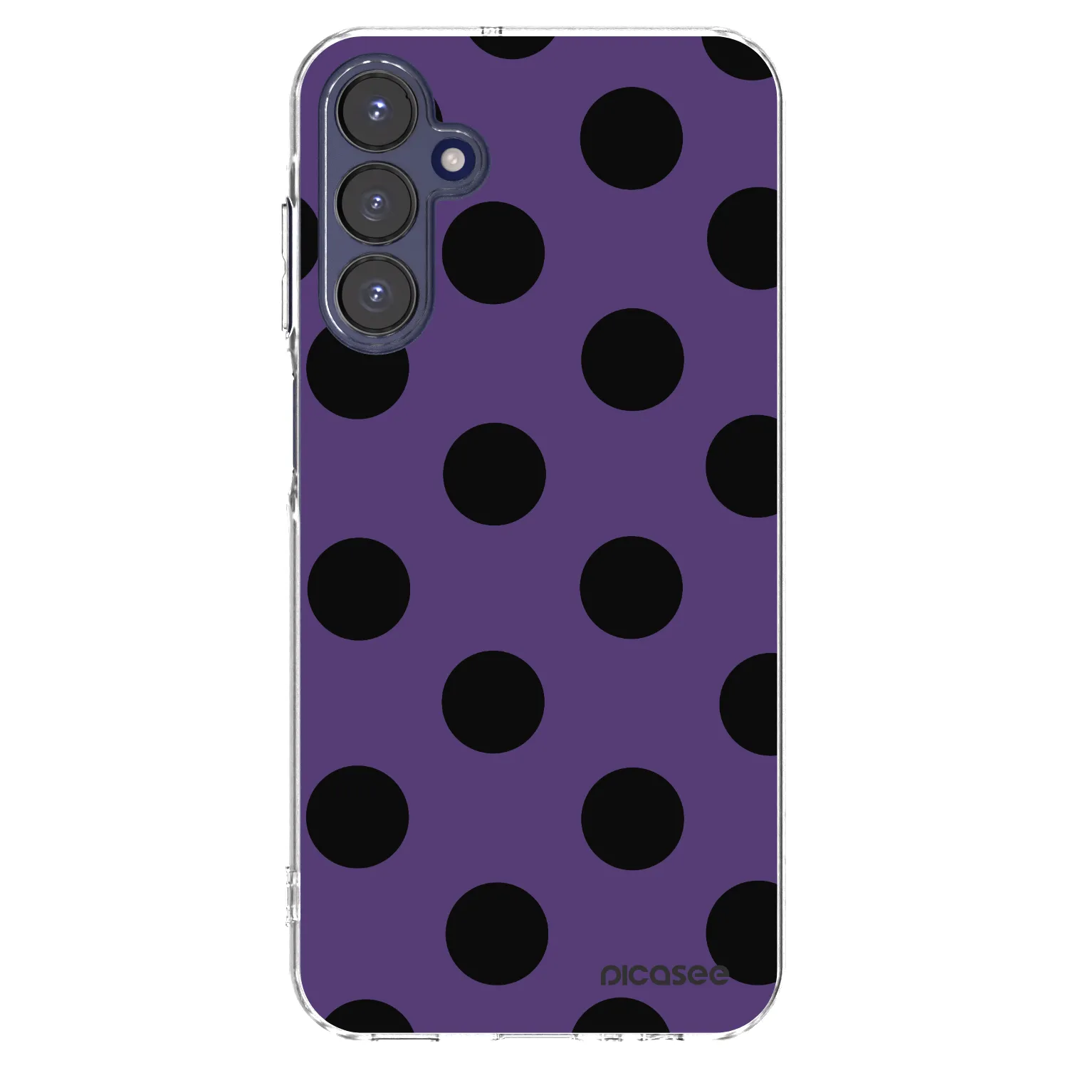 Picasee Samsung Galaxy A15 A155F 4G Hülle - Transparentes Silikon - Big flickers 2