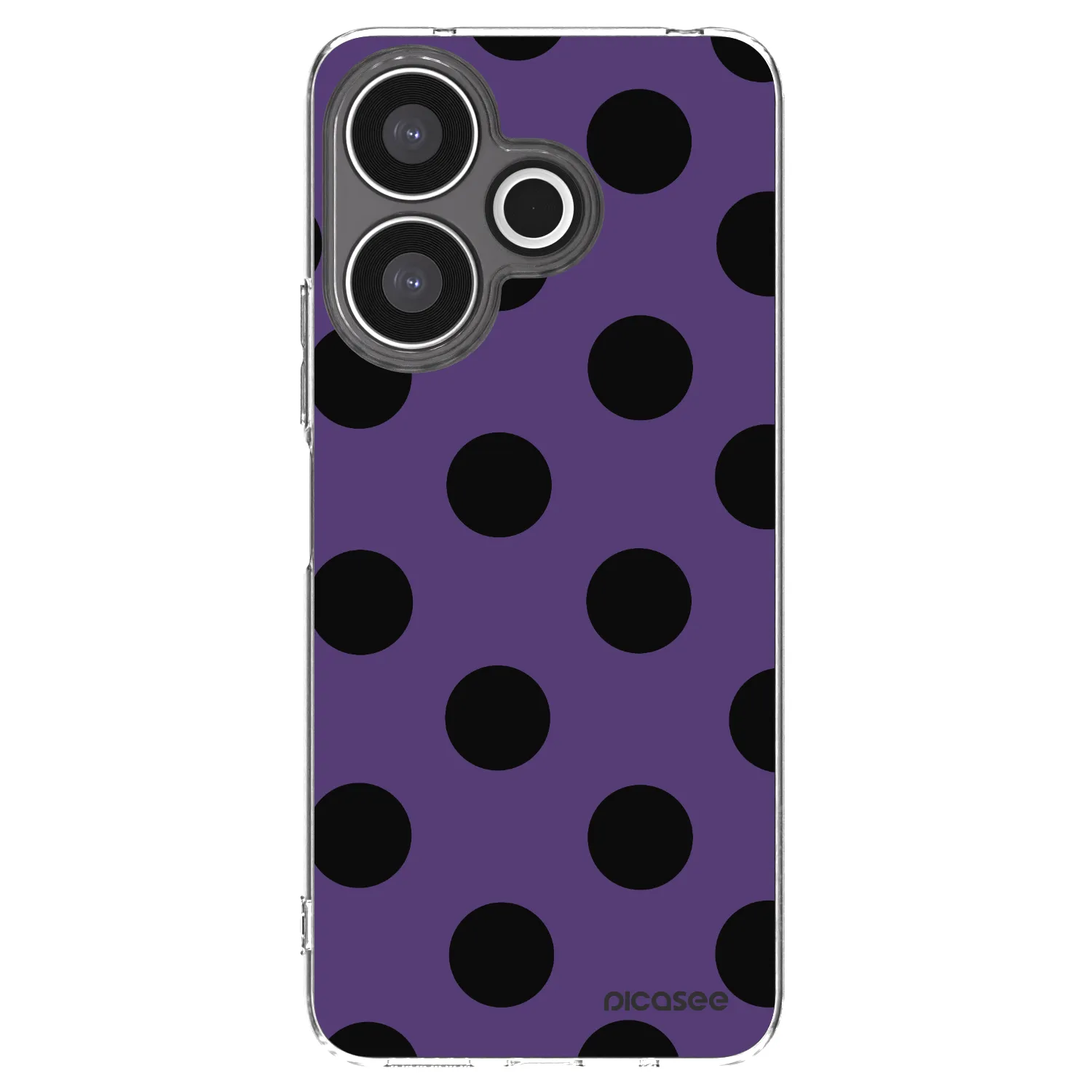 Picasee Xiaomi Redmi 13 4G Hülle - Transparentes Silikon - Big flickers 2
