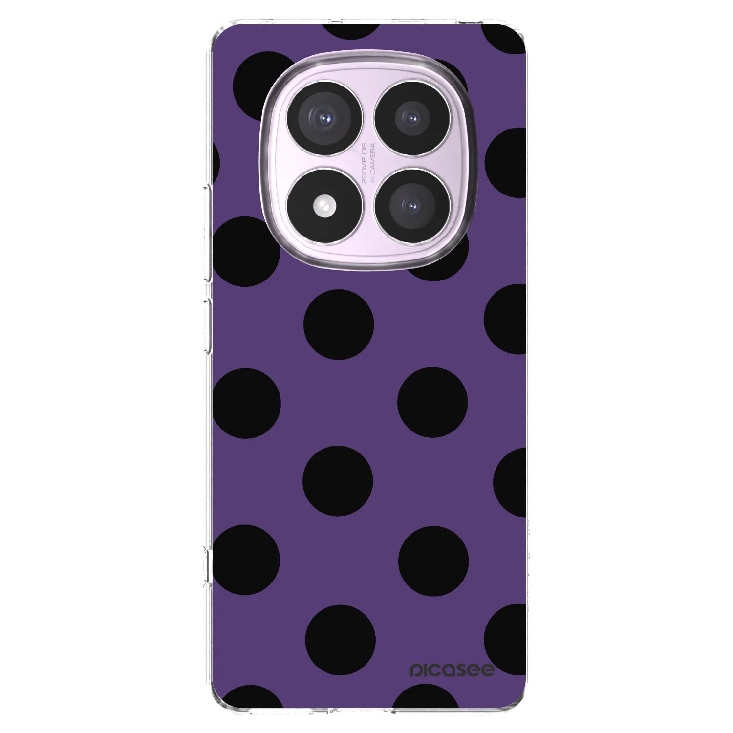 Picasee Xiaomi Redmi Note 14 Pro 5G Hülle - Transparentes Silikon - Big flickers 2
