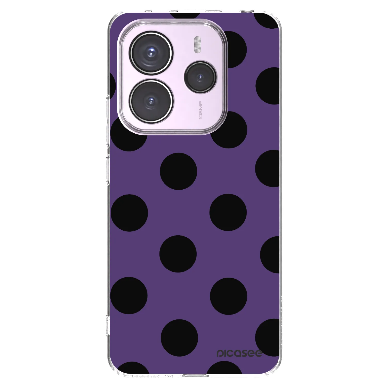 Picasee Xiaomi Redmi Note 14 5G Hülle - Transparentes Silikon - Big flickers 2