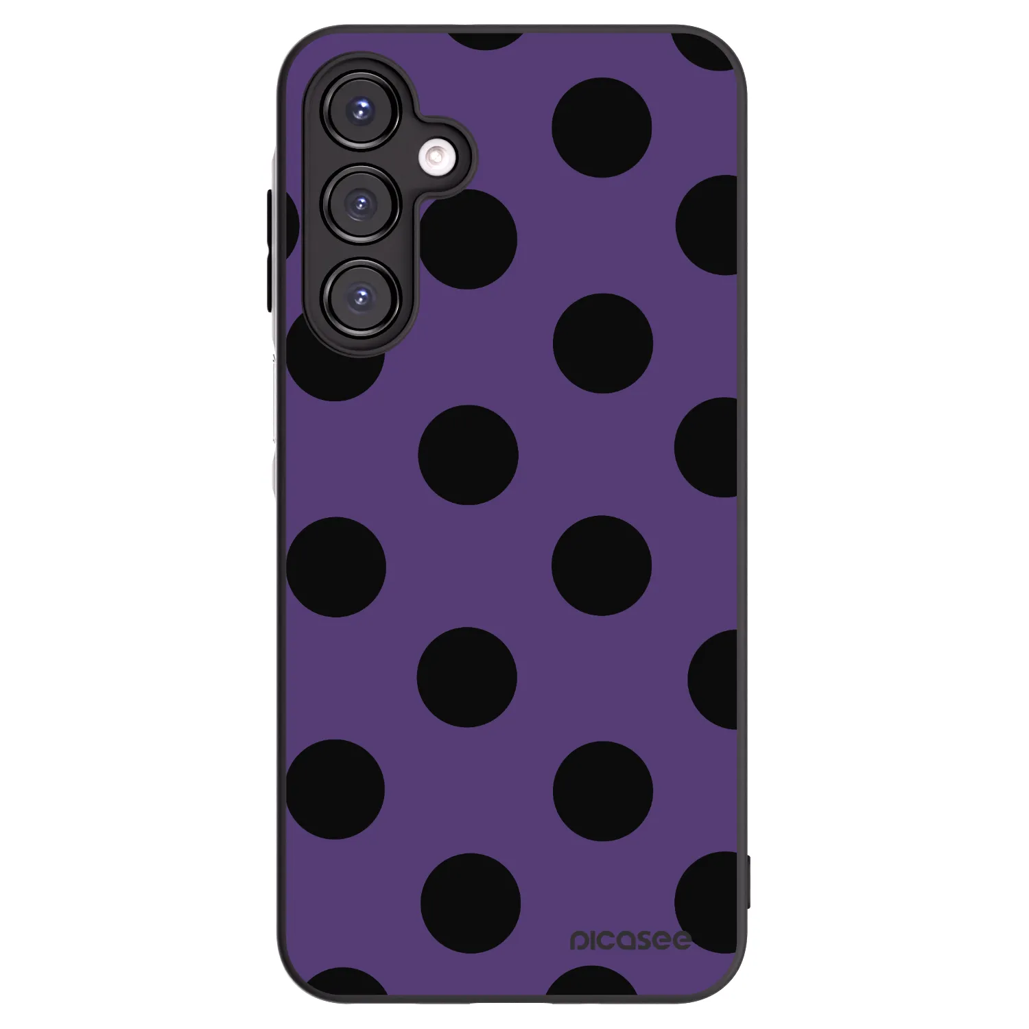 Picasee Samsung Galaxy A16 5G Hülle - Schwarzes Silikon - Big flickers 2