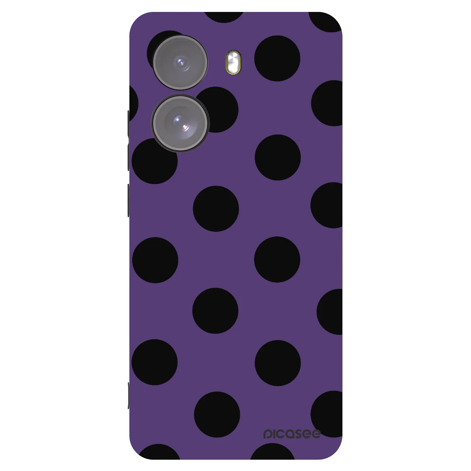 Picasee Xiaomi Poco X7 Hülle - Schwarzes Silikon - Big flickers 2
