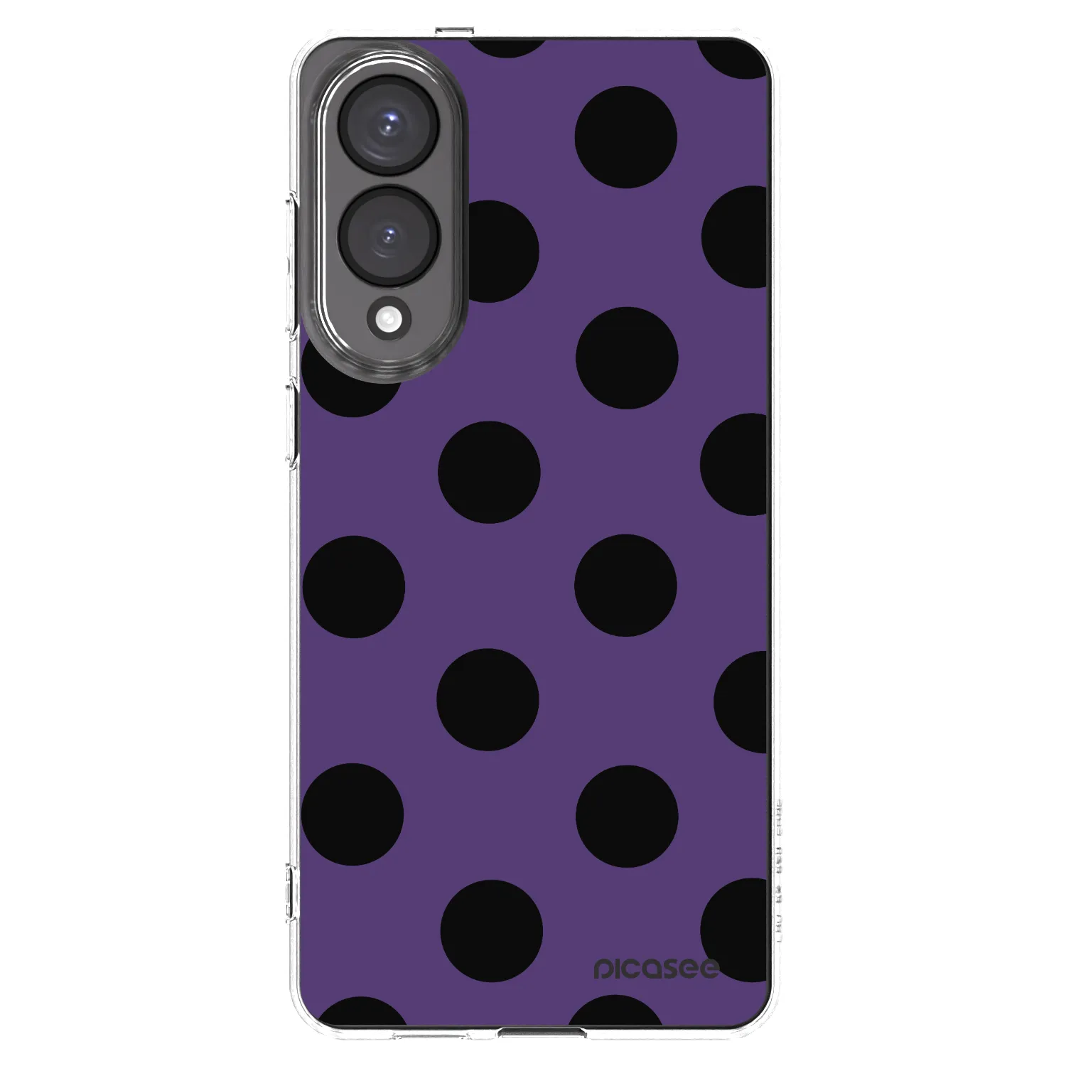 Picasee Samsung Galaxy S25 Edge 5G Hülle - Transparentes Silikon - Big flickers 2