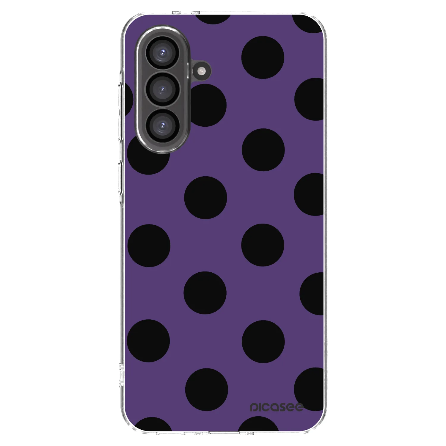 Picasee Samsung Galaxy A36 5G Hülle - Transparentes Silikon - Big flickers 2