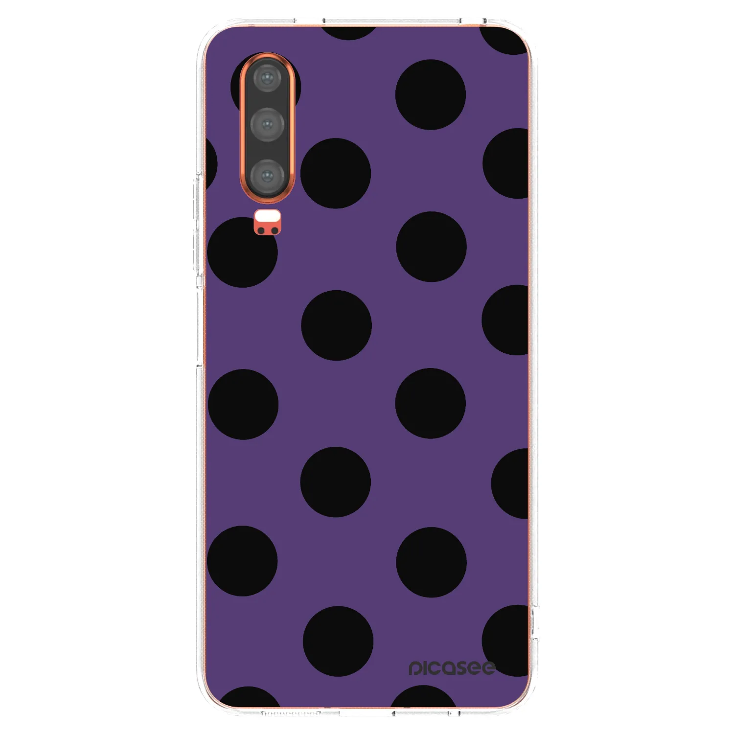 Picasee Huawei P30 Hülle - Transparentes Silikon - Big flickers 2