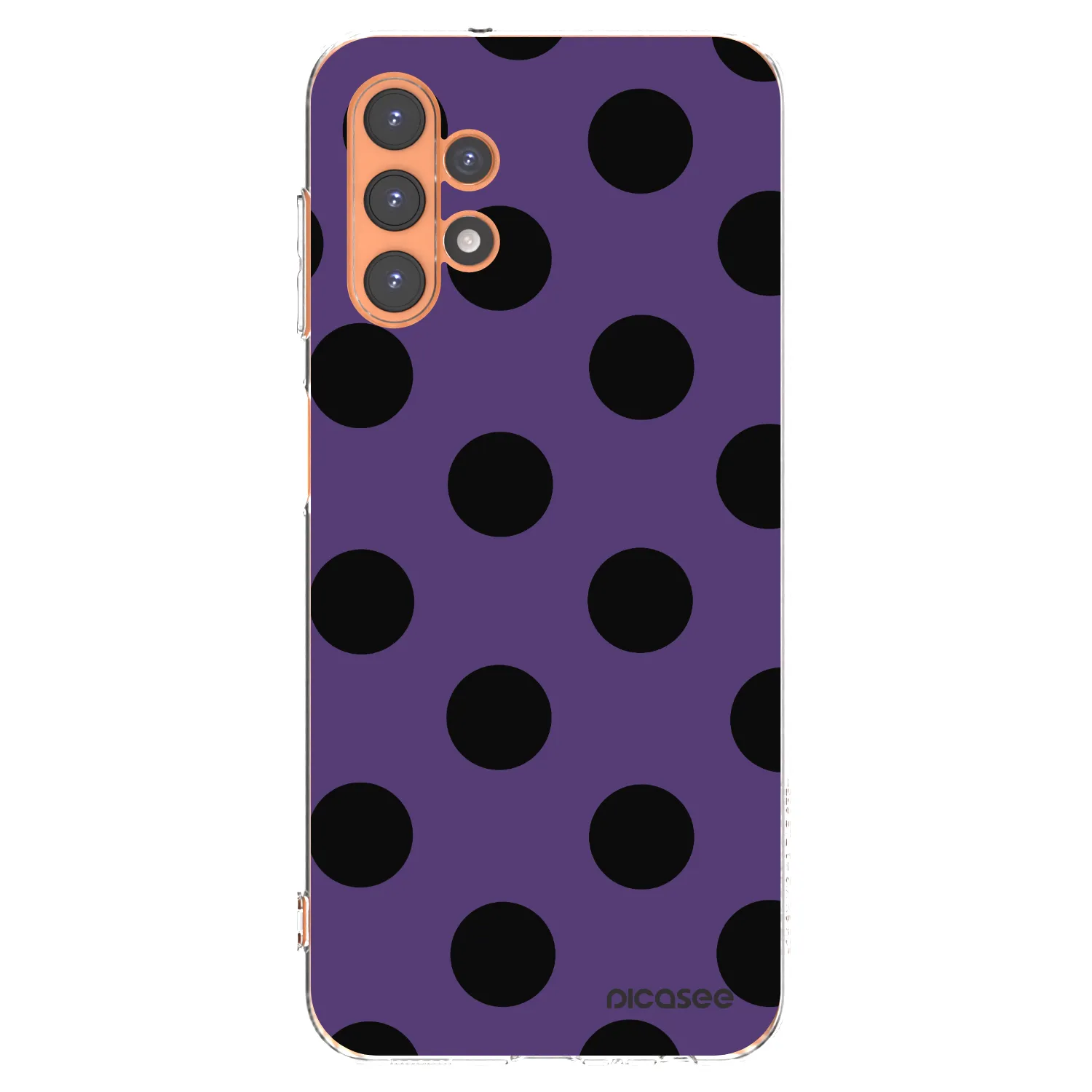 Picasee Samsung Galaxy A13 5G Hülle - Transparentes Silikon - Big flickers 2