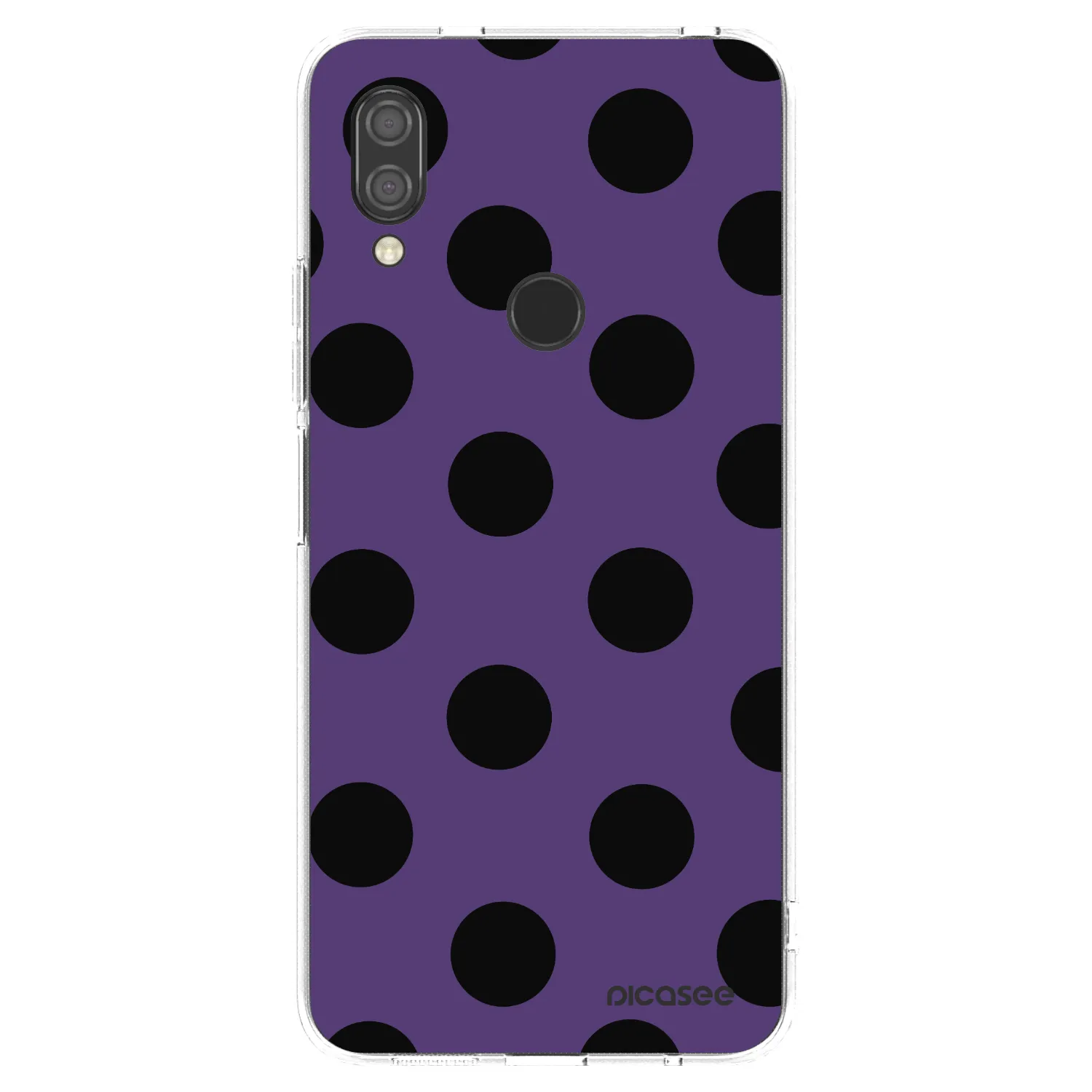 Picasee Xiaomi Redmi 7 Hülle - Transparentes Silikon - Big flickers 2