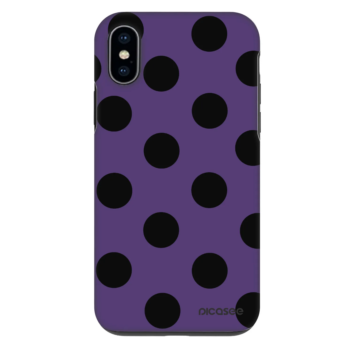 Picasee Fashion Case für Apple iPhone X/XS - Big flickers 2