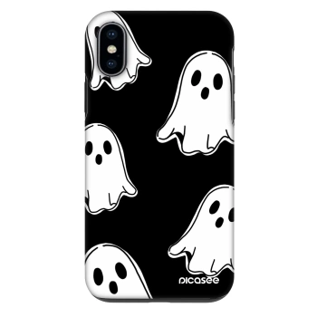 Hülle für Apple iPhone X/XS - Black ghosts