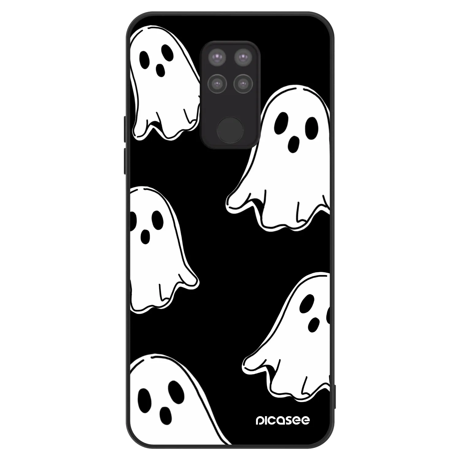 Picasee ULTIMATE CASE für Xiaomi Redmi Note 9 - Black ghosts
