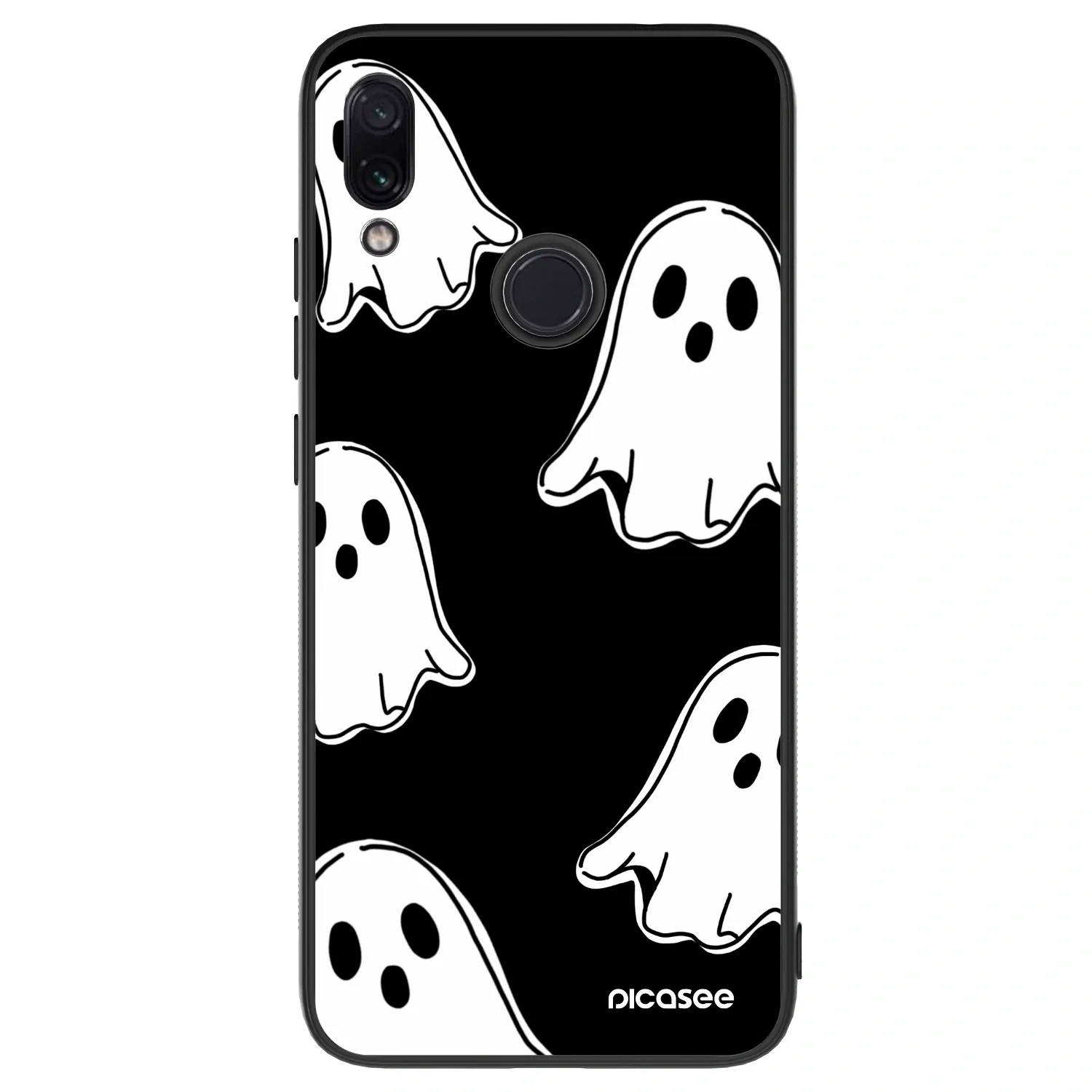 Picasee ULTIMATE CASE für Xiaomi Redmi Note 7 - Black ghosts
