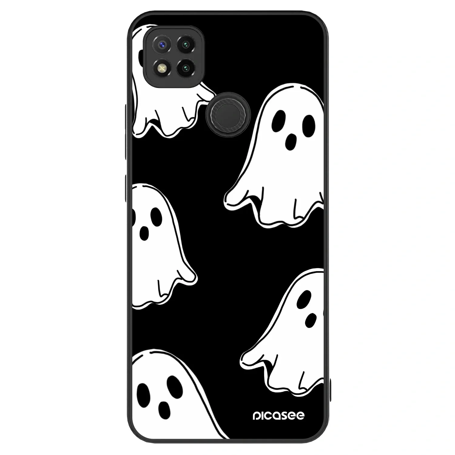 Picasee ULTIMATE CASE für Xiaomi Redmi 9C - Black ghosts