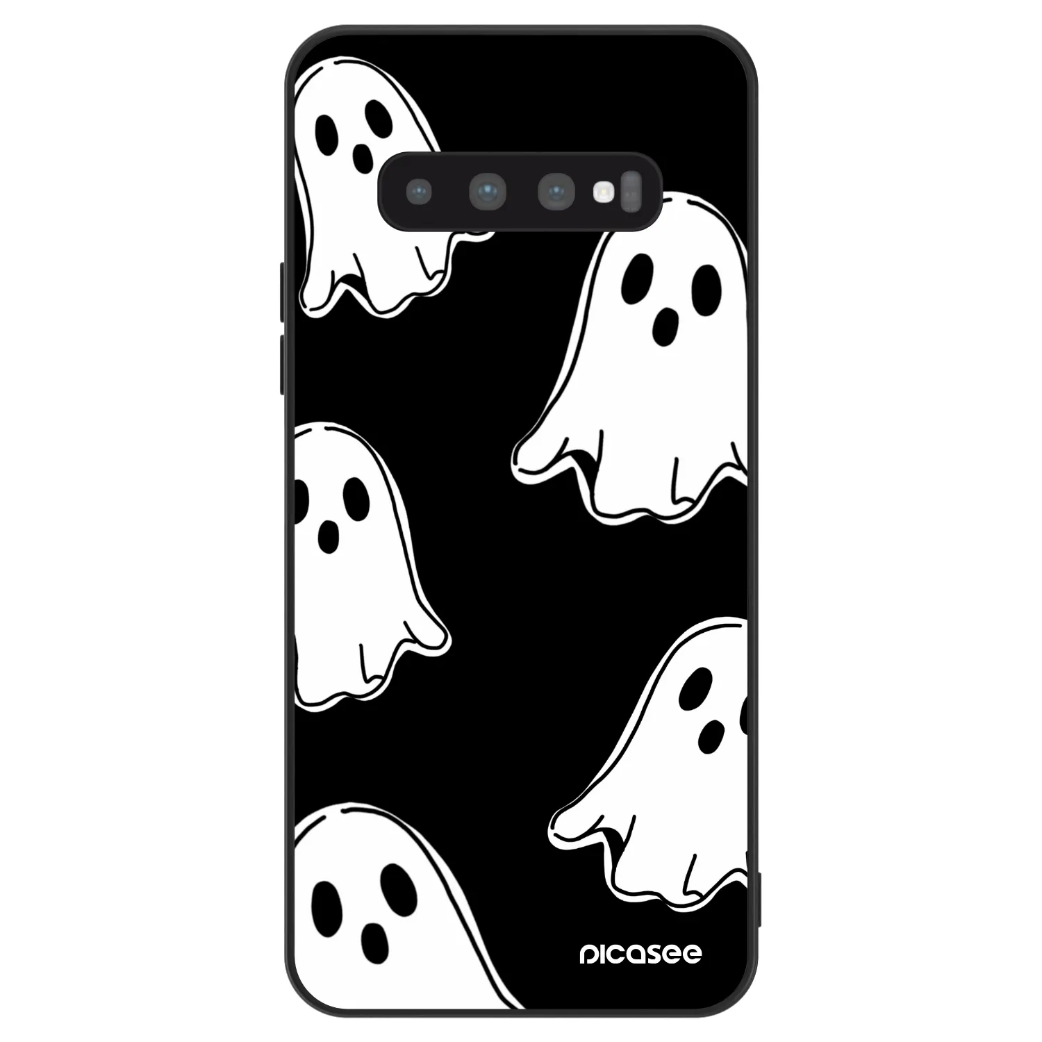Picasee ULTIMATE CASE für Samsung Galaxy S10 G973 - Black ghosts