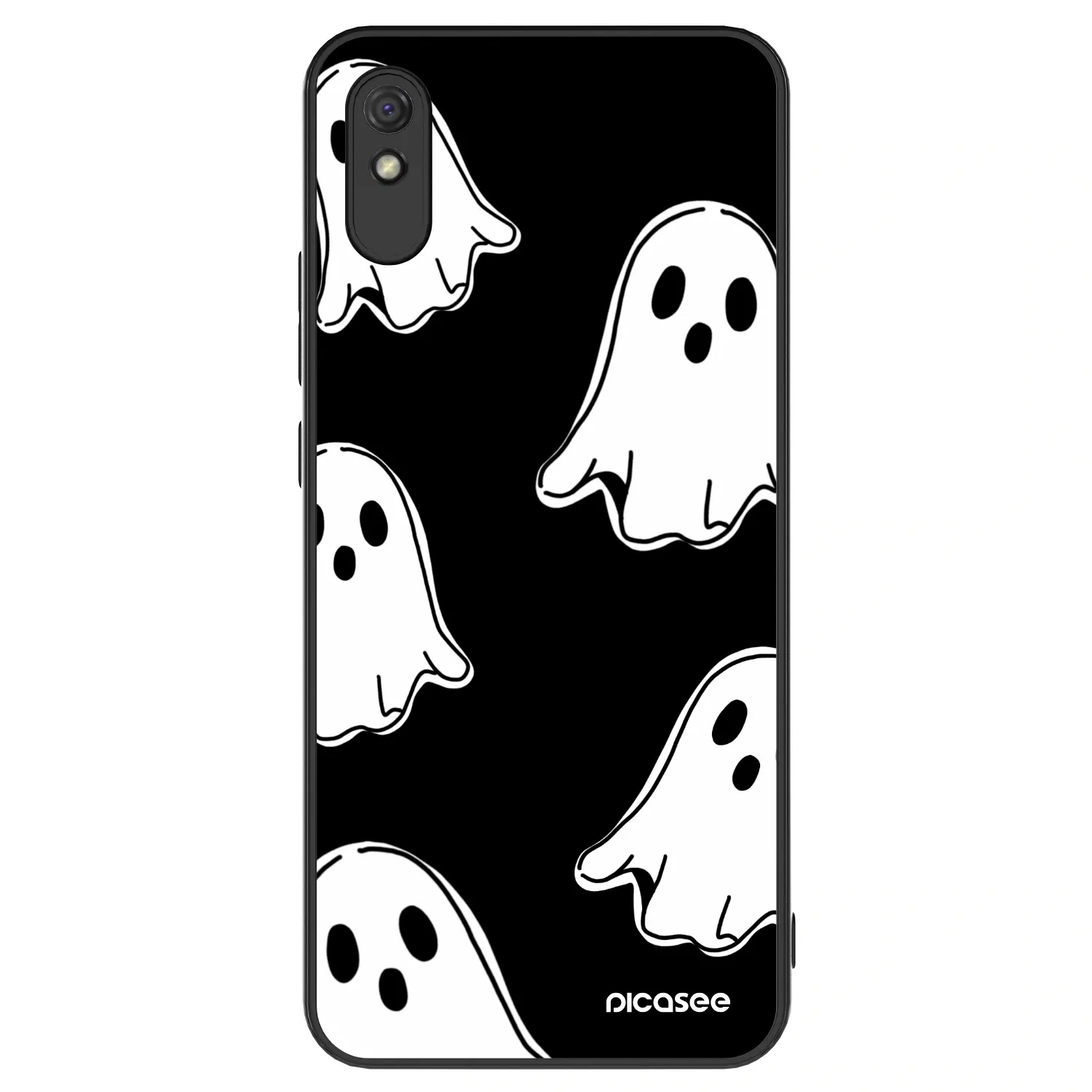 Picasee ULTIMATE CASE für Xiaomi Redmi 9A - Black ghosts