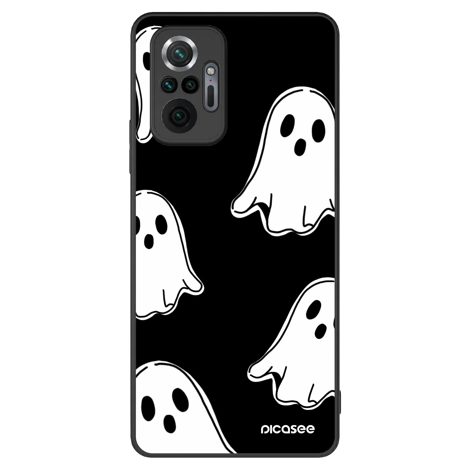 Picasee ULTIMATE CASE für Xiaomi Redmi Note 10 Pro - Black ghosts