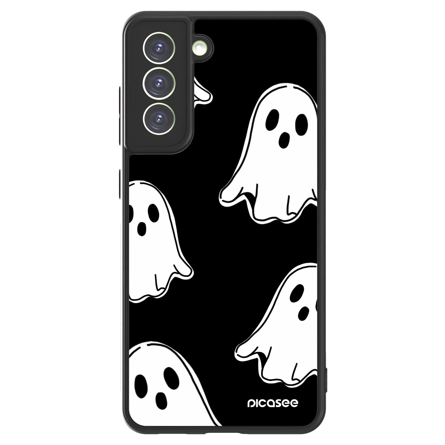 Picasee ULTIMATE CASE für Samsung Galaxy S21 FE 5G - Black ghosts