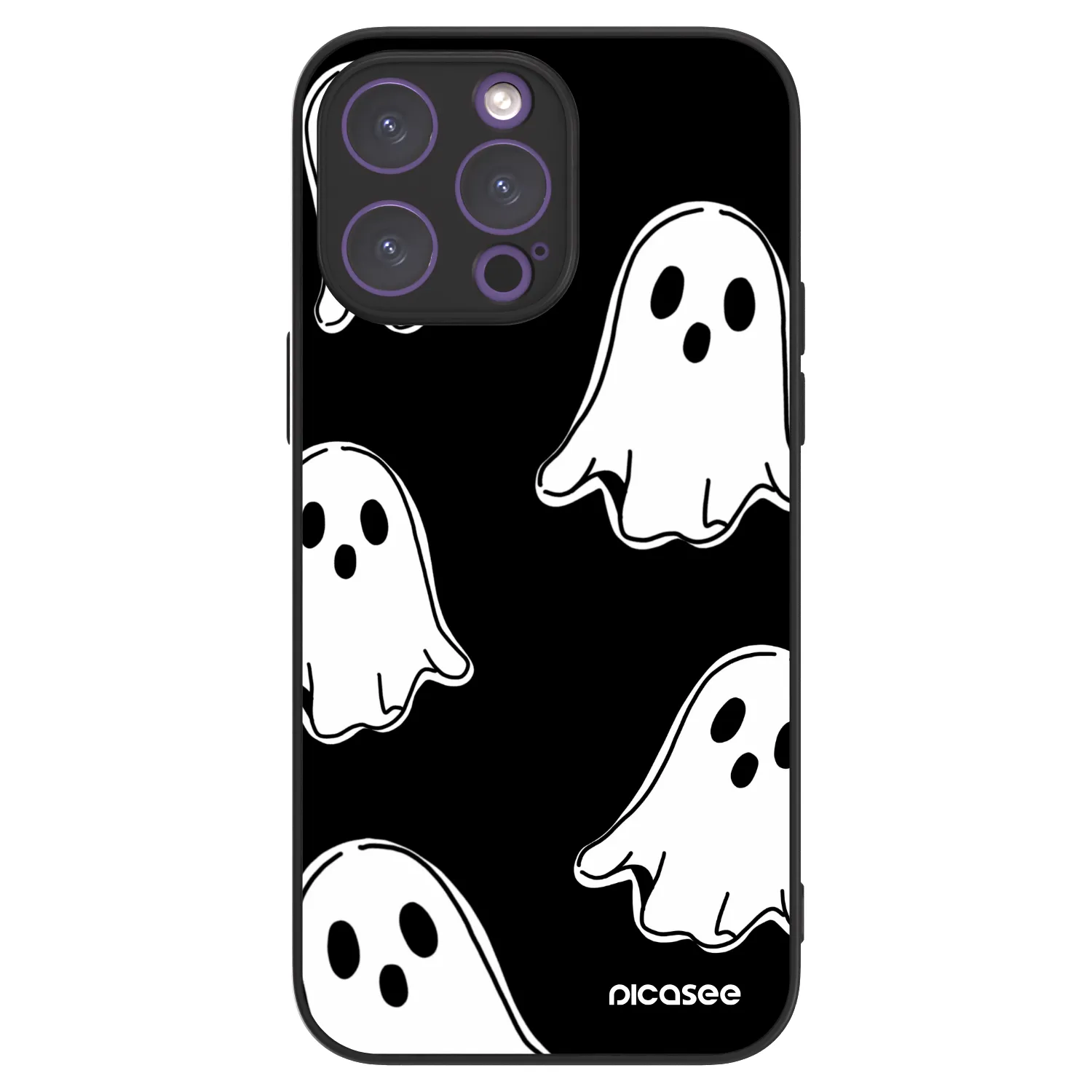 Picasee ULTIMATE CASE für Apple iPhone 14 Pro Max - Black ghosts
