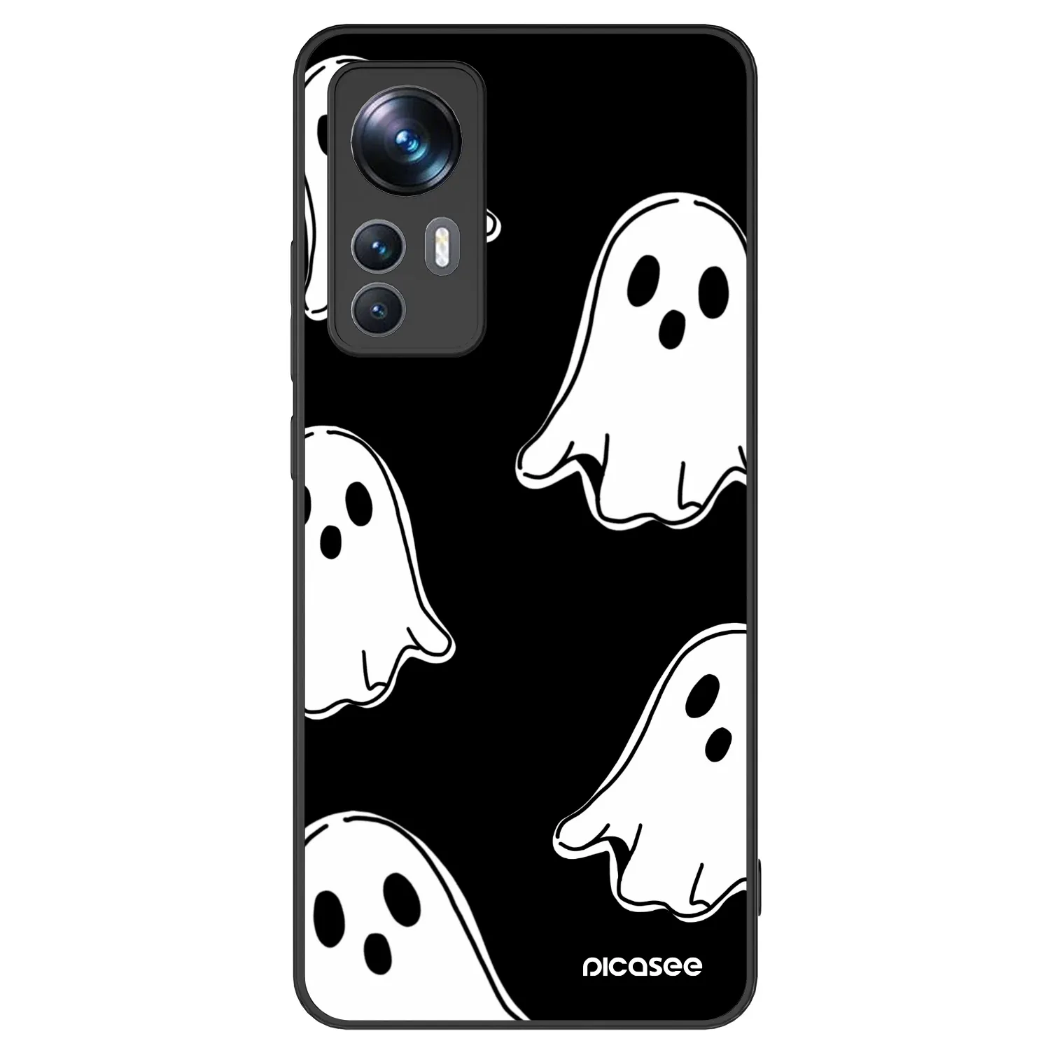Picasee ULTIMATE CASE für Xiaomi 12T - Black ghosts
