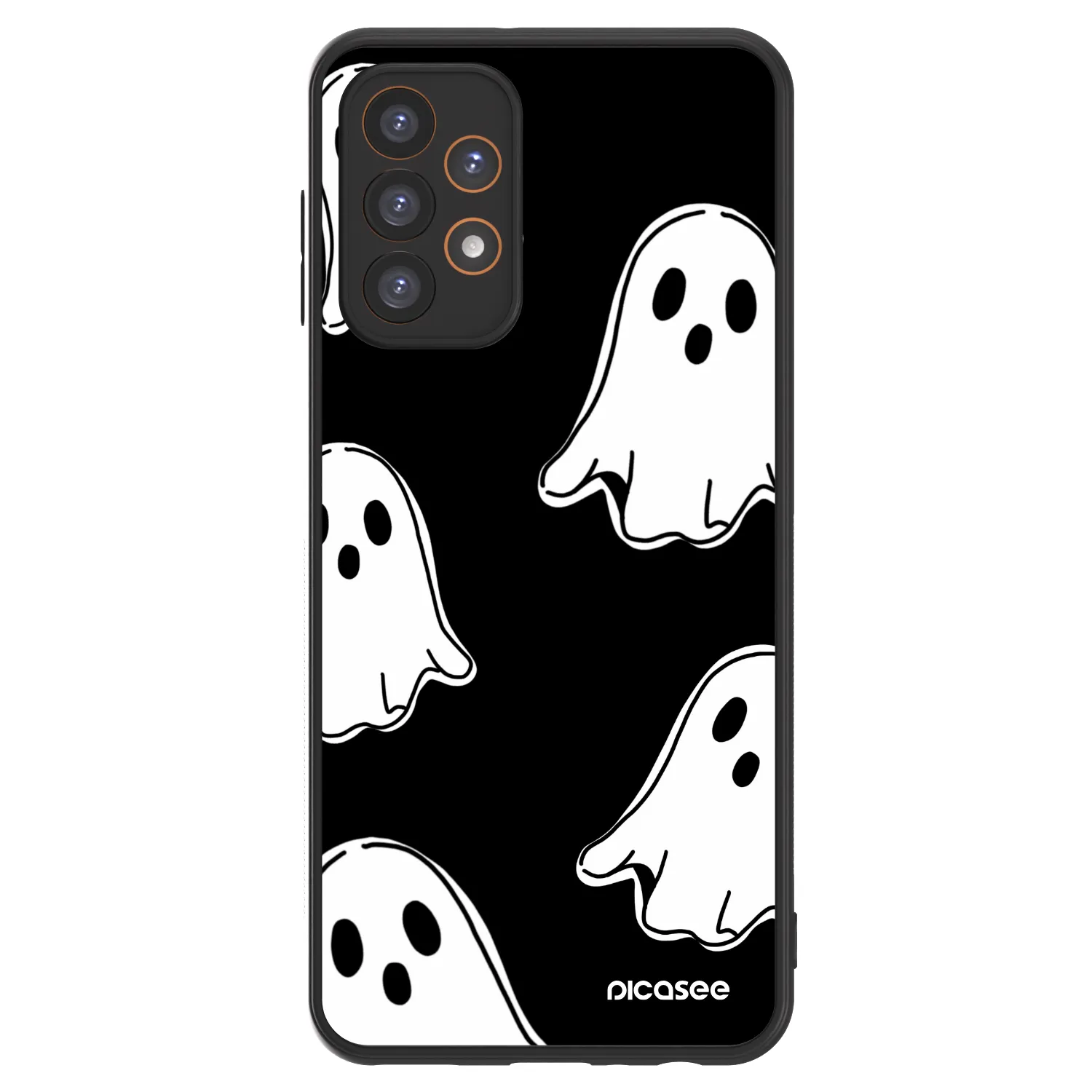 Picasee ULTIMATE CASE für Samsung Galaxy A23 A236B 5G - Black ghosts