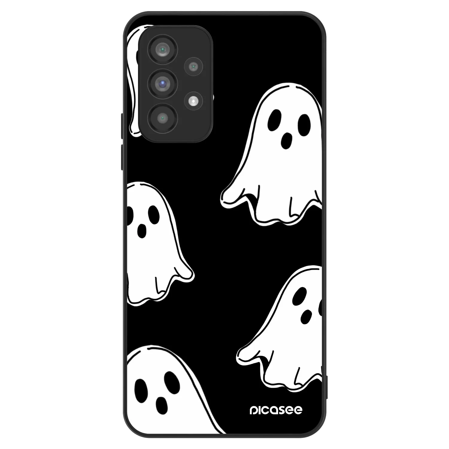 Picasee ULTIMATE CASE für Samsung Galaxy A73 5G - Black ghosts