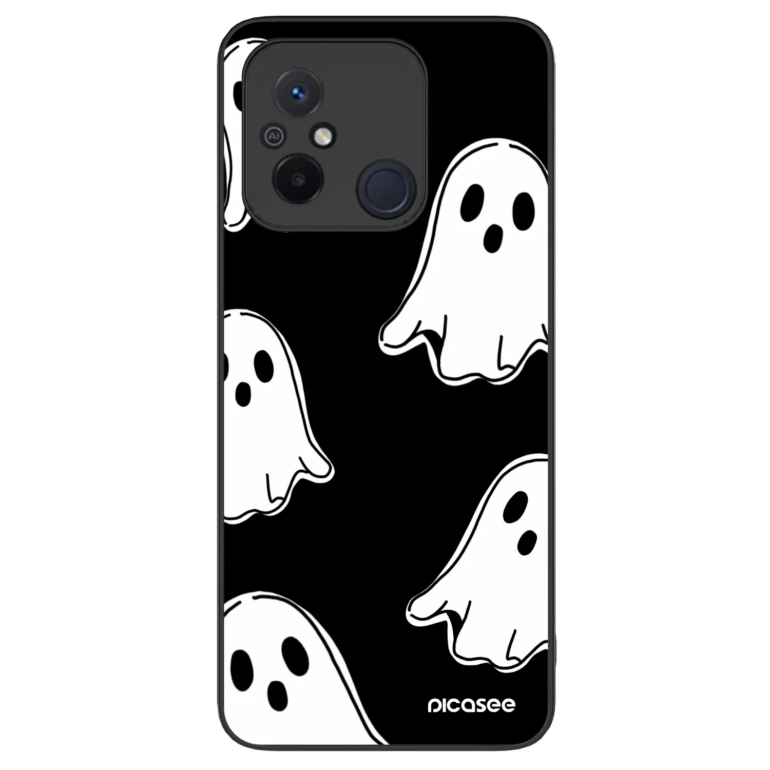 Picasee ULTIMATE CASE für Xiaomi Redmi 12C - Black ghosts