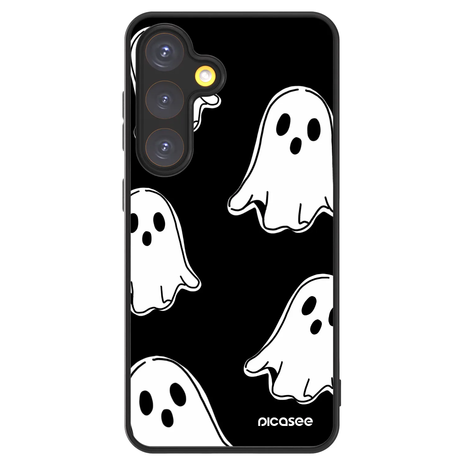 Picasee ULTIMATE CASE für Samsung Galaxy S24 S921B 5G - Black ghosts