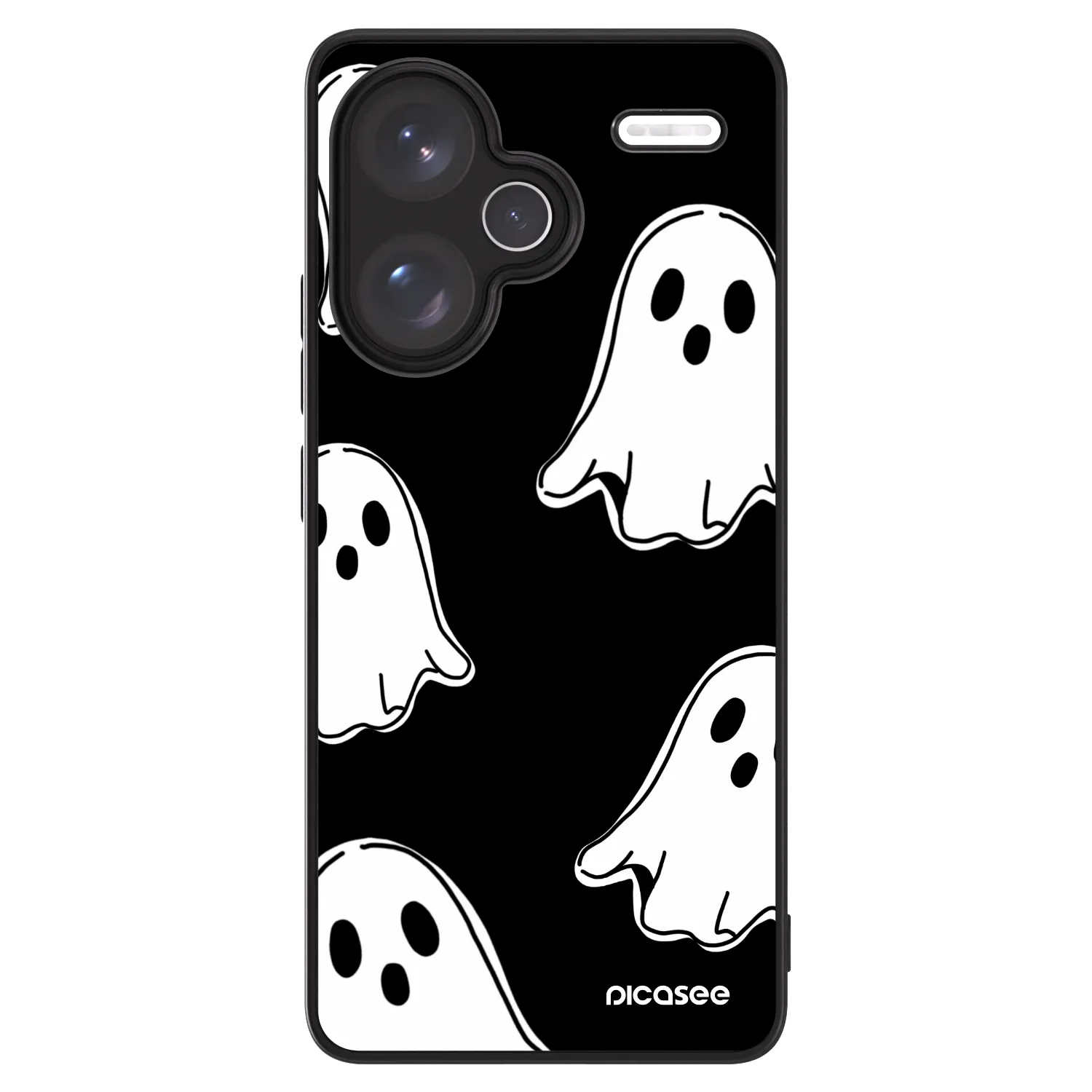 Picasee ULTIMATE CASE für Xiaomi Redmi Note 13 Pro+ 5G - Black ghosts