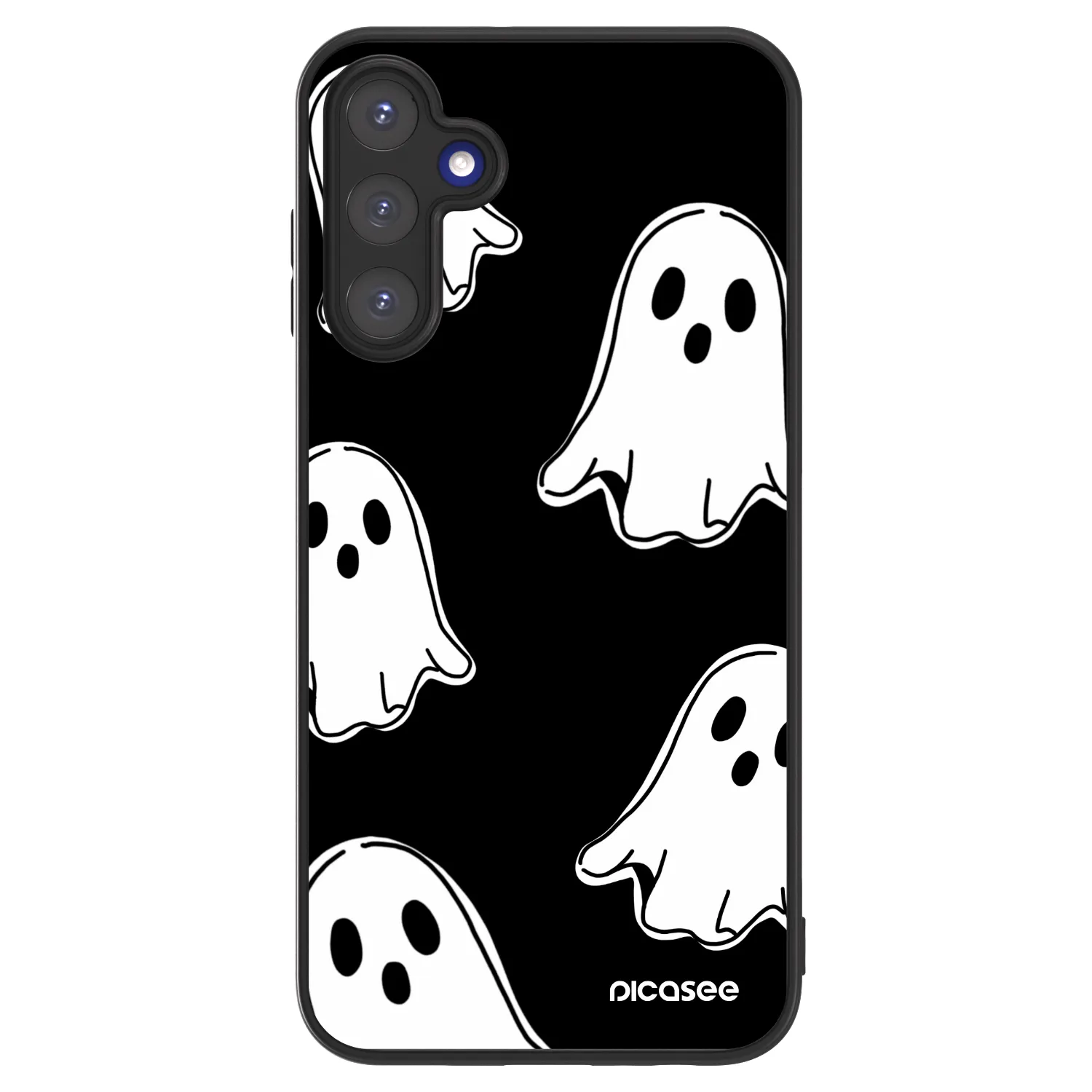 Picasee ULTIMATE CASE für Samsung Galaxy A15 A155F 4G - Black ghosts