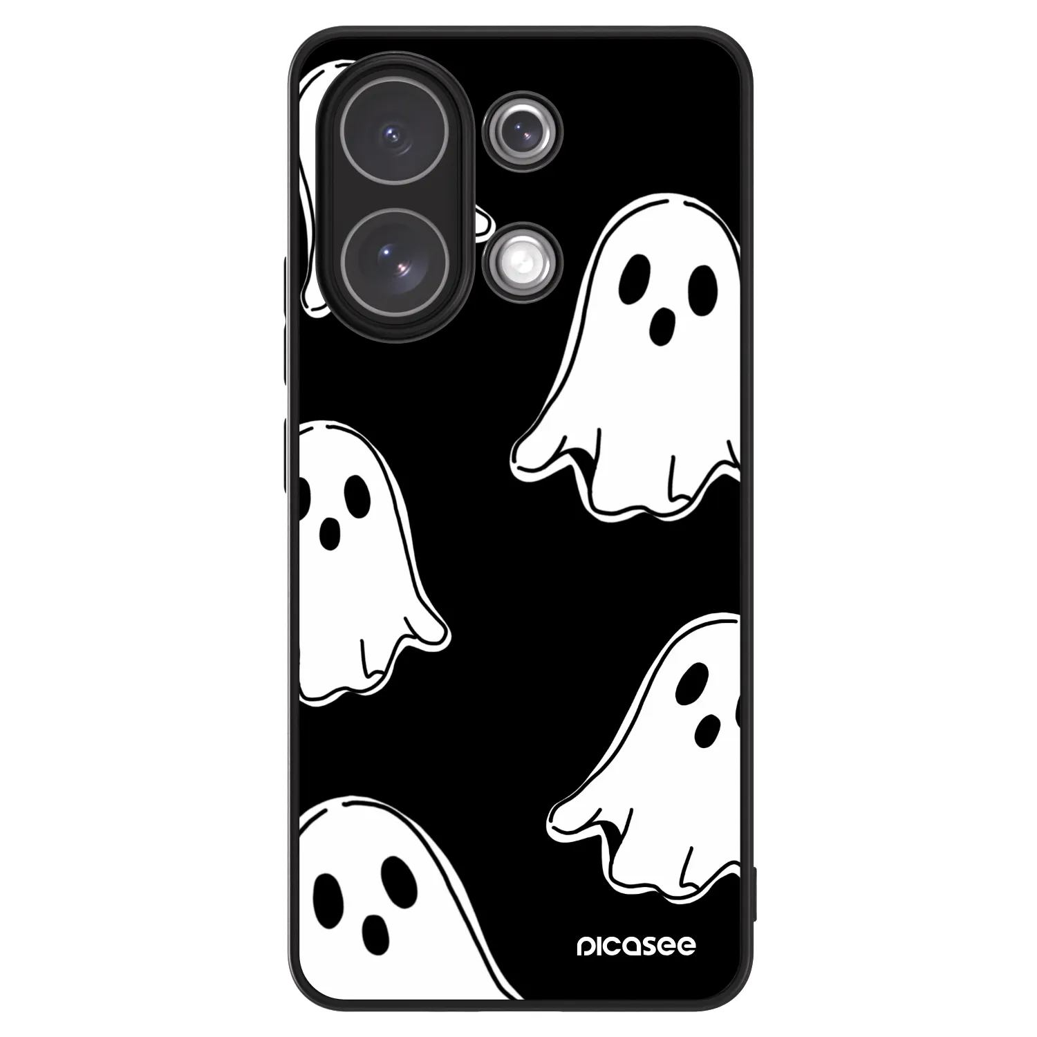 Picasee ULTIMATE CASE für Xiaomi Redmi Note 13 4G - Black ghosts