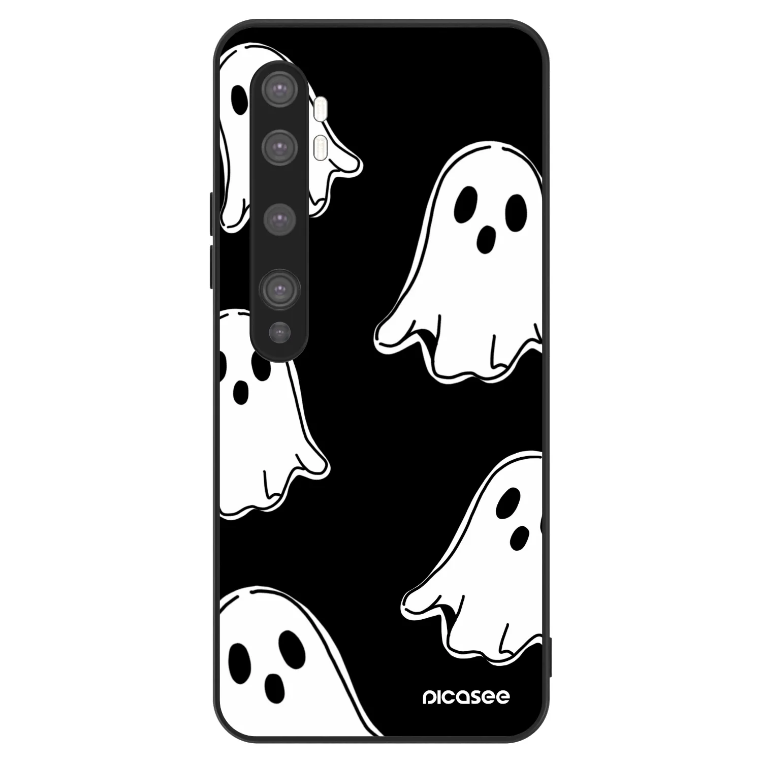 Picasee ULTIMATE CASE für Xiaomi Mi Note 10 (Pro) - Black ghosts