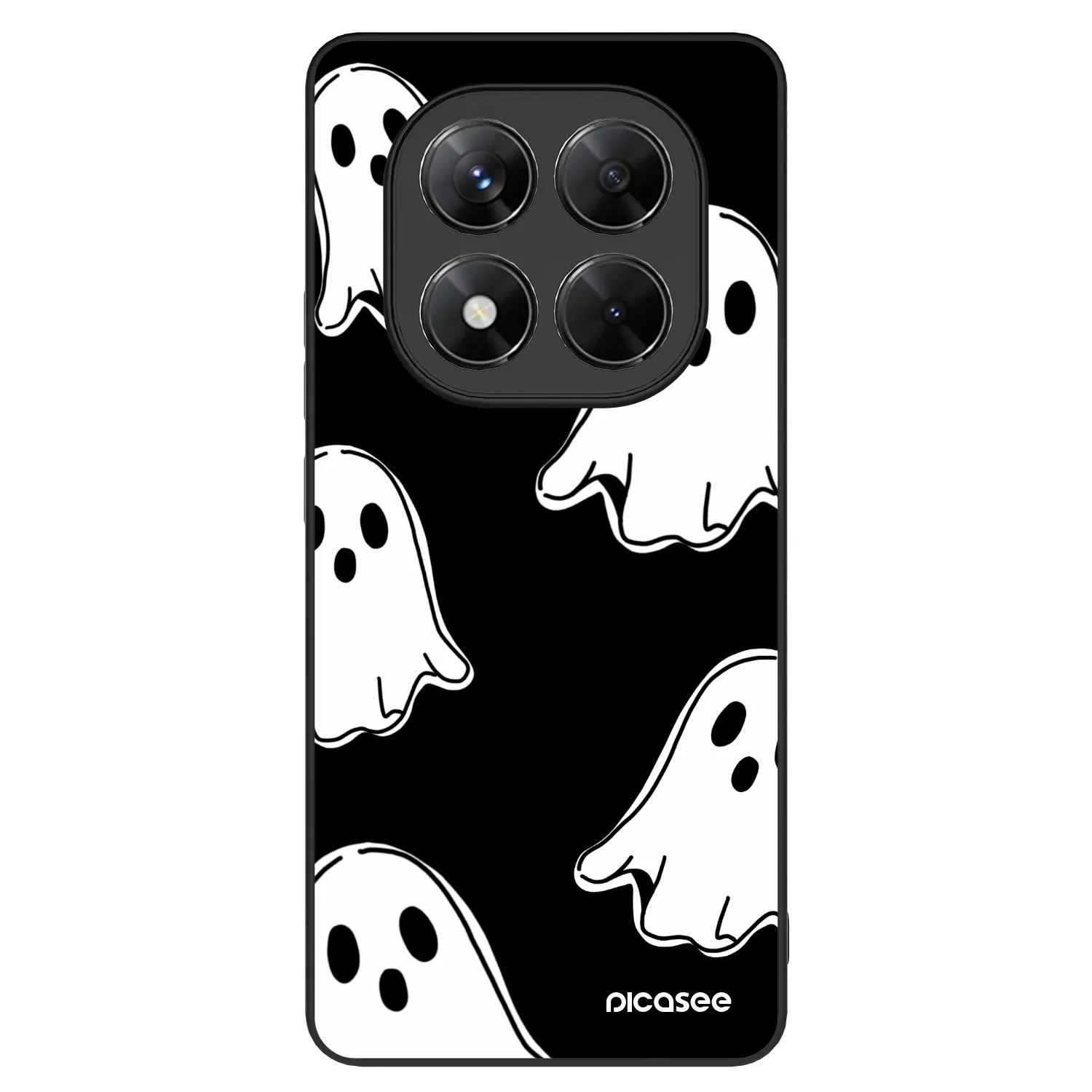 Picasee ULTIMATE CASE für Xiaomi Redmi Note 14 Pro 5G - Black ghosts