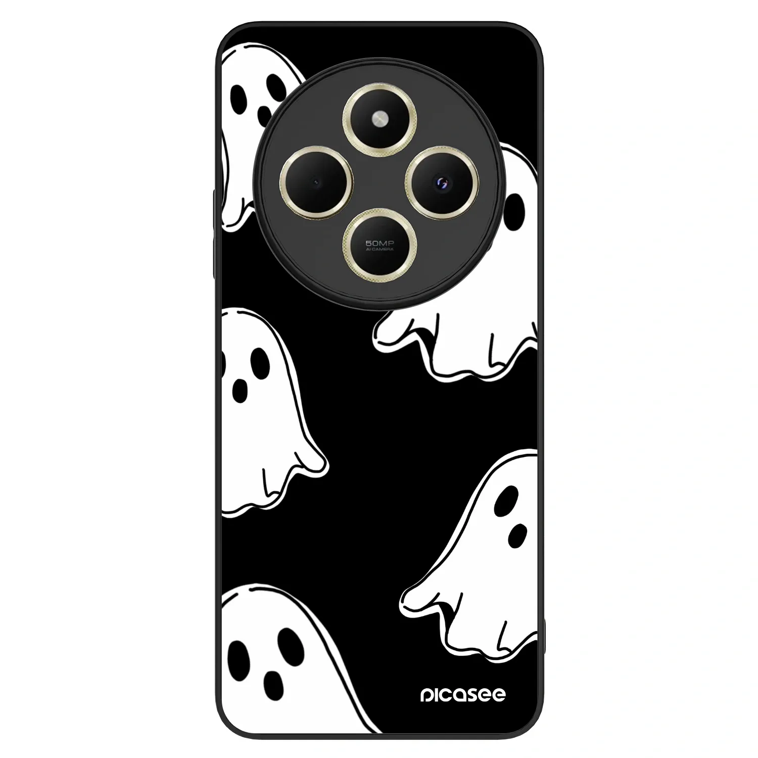 Picasee ULTIMATE CASE für Xiaomi Redmi 14C - Black ghosts