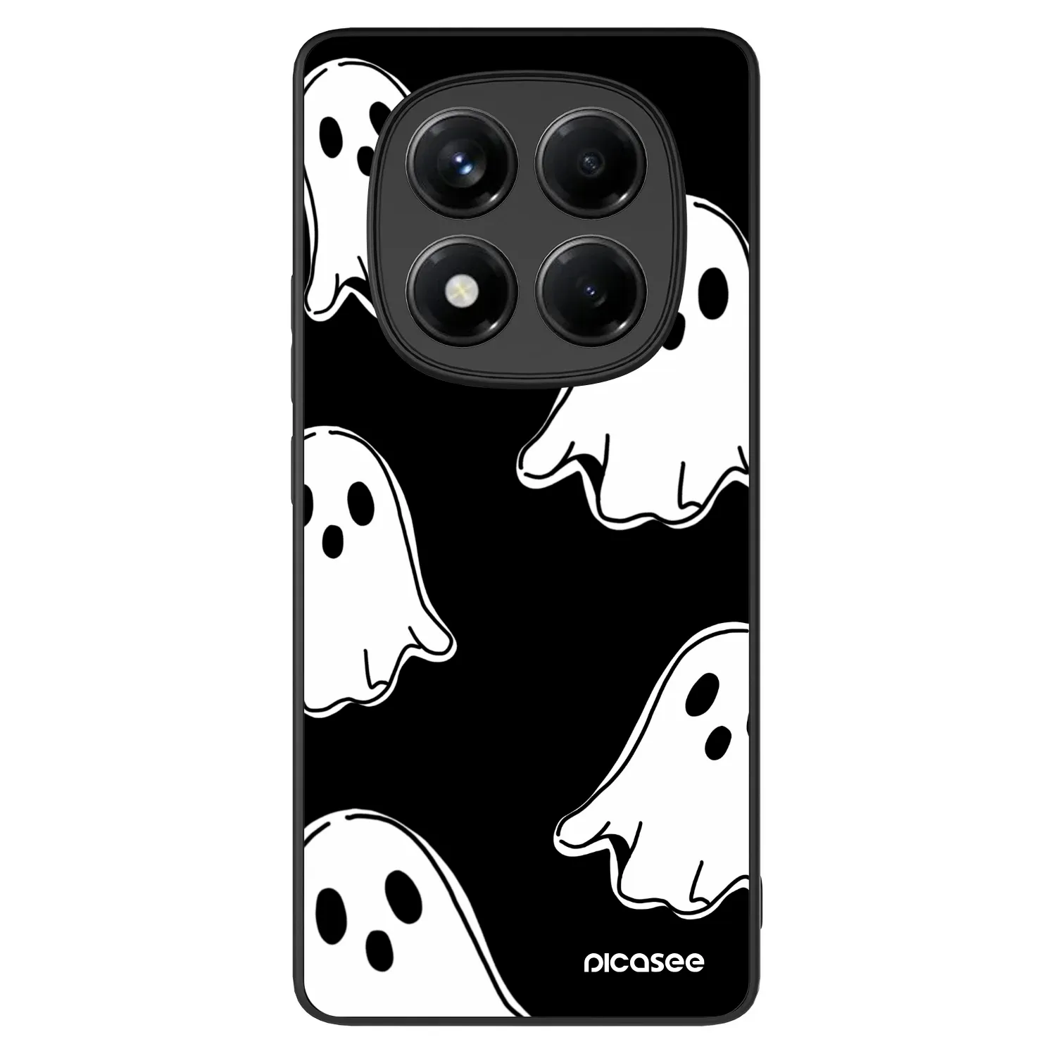 Picasee ULTIMATE CASE für Xiaomi Redmi Note 14 Pro 4G - Black ghosts