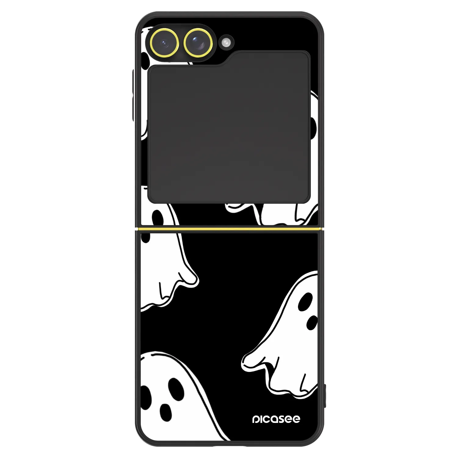Picasee ULTIMATE CASE für Samsung Galaxy Z Flip6 5G - Black ghosts