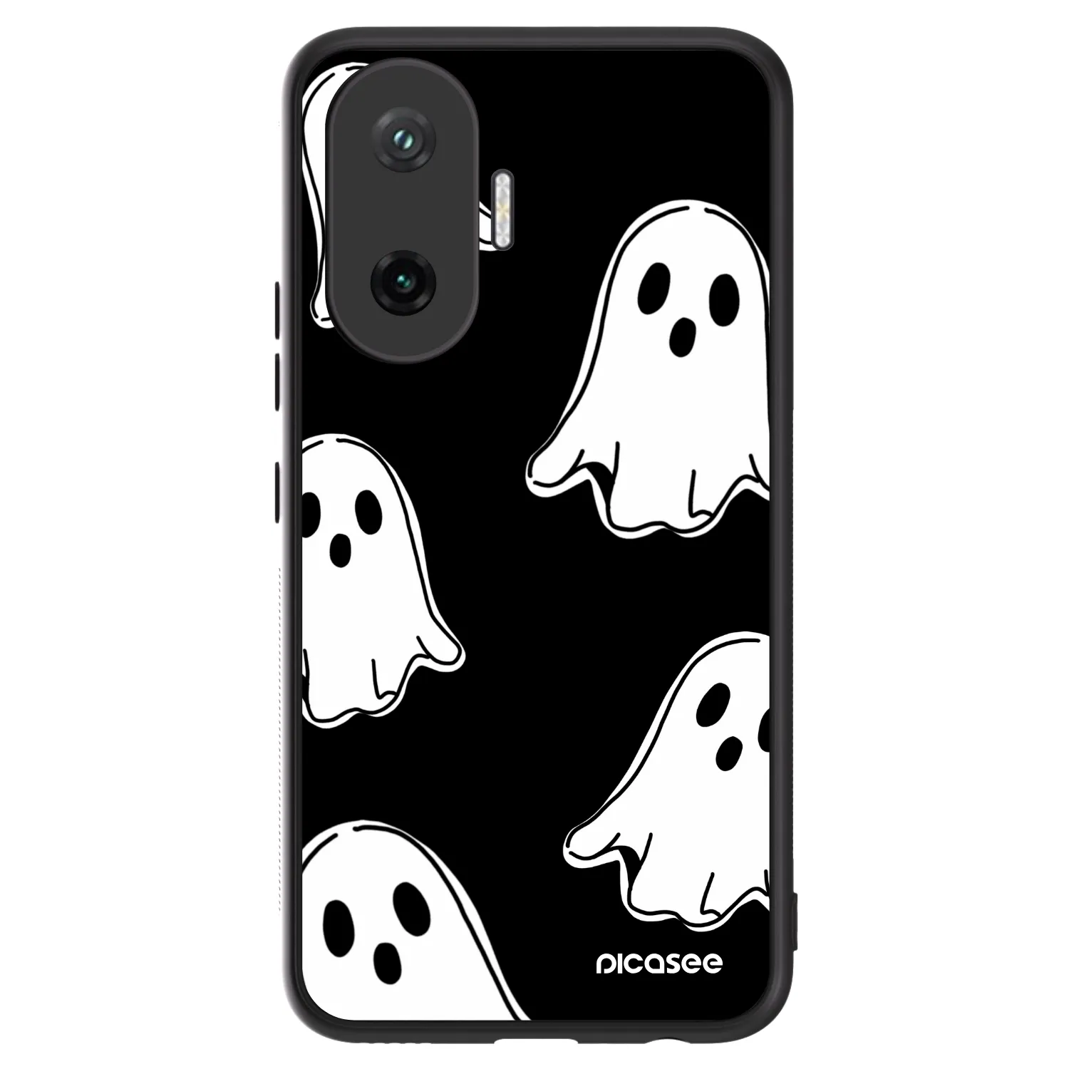 Picasee ULTIMATE CASE für Xiaomi Poco F7 5G - Black ghosts