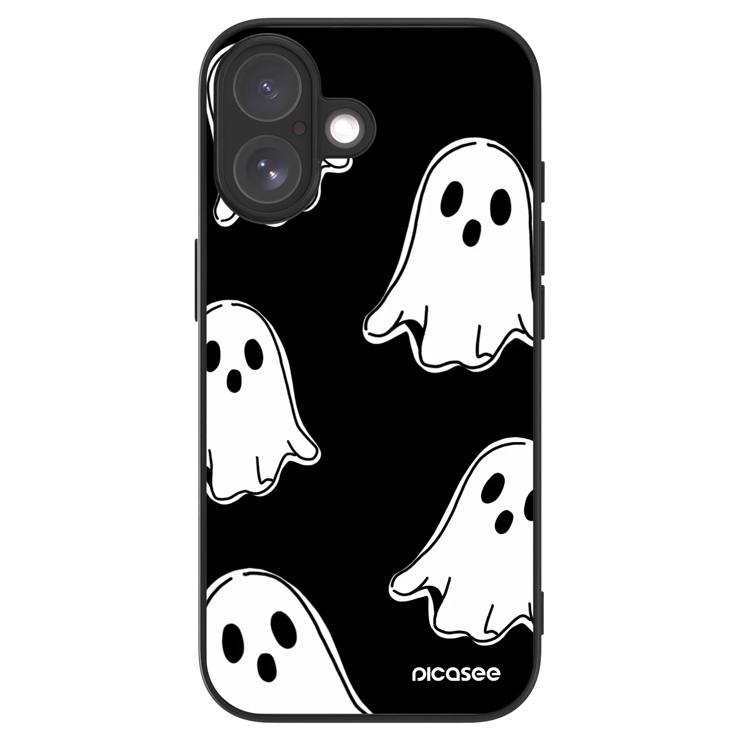 Picasee ULTIMATE CASE für Apple iPhone 17 - Black ghosts