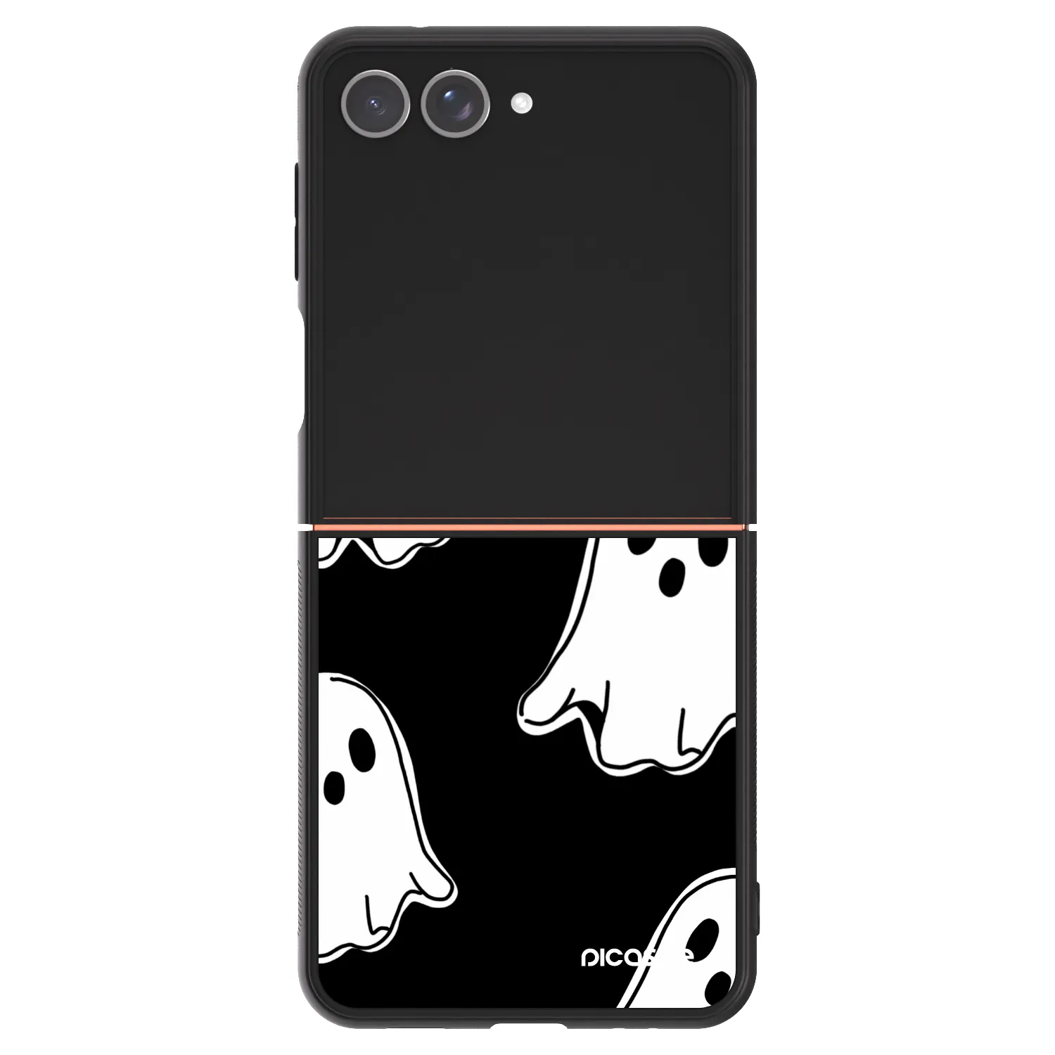 Picasee ULTIMATE CASE für Samsung Galaxy Z Flip7 5G - Black ghosts