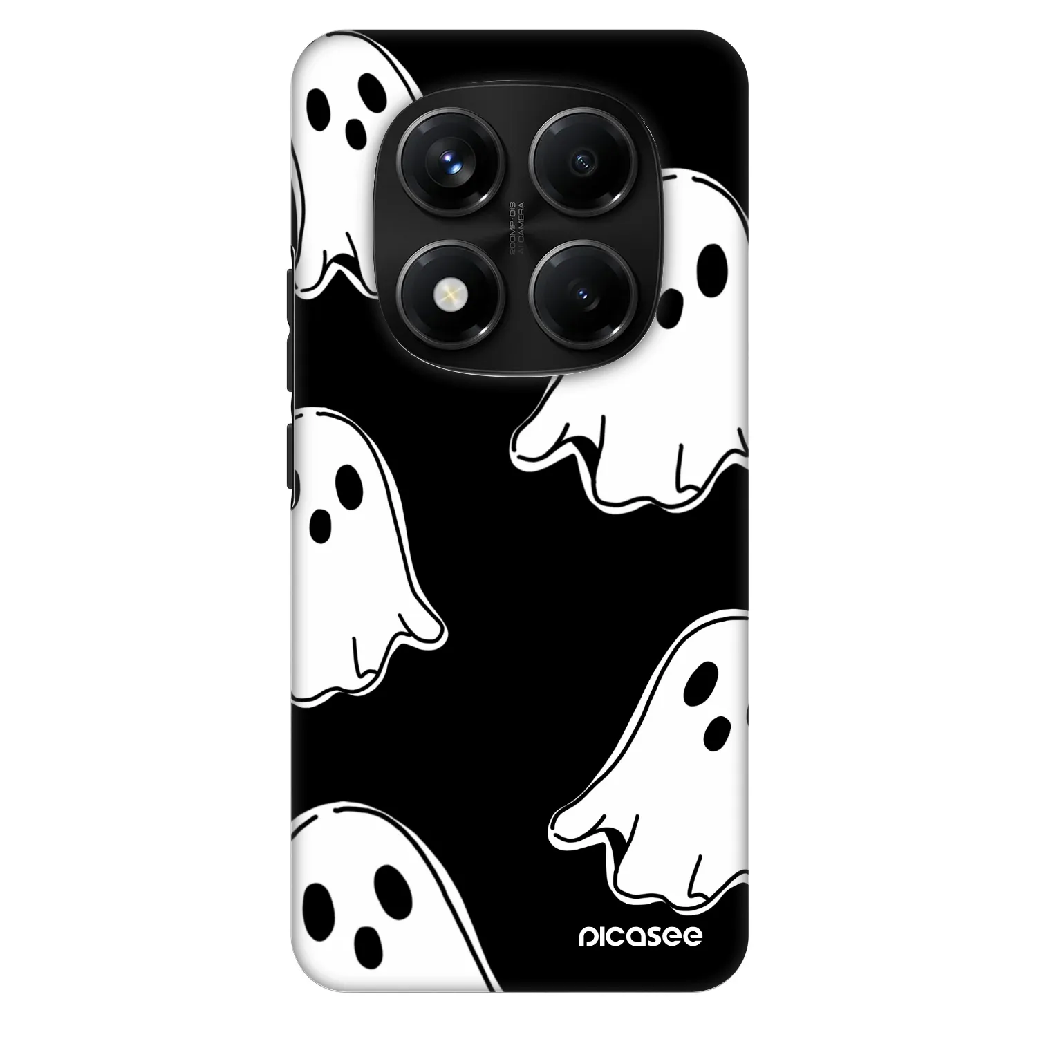 Picasee Fashion Case für Xiaomi Redmi Note 14 Pro+ 5G - Black ghosts