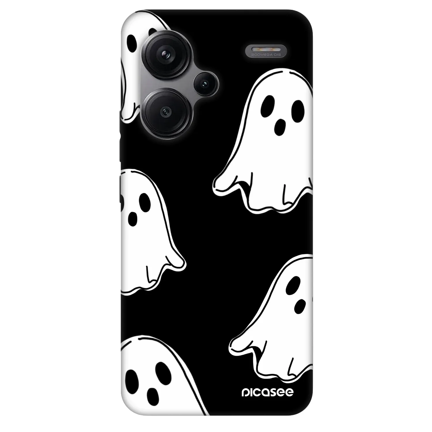 Picasee Fashion Case für Xiaomi Redmi Note 13 Pro+ 5G - Black ghosts