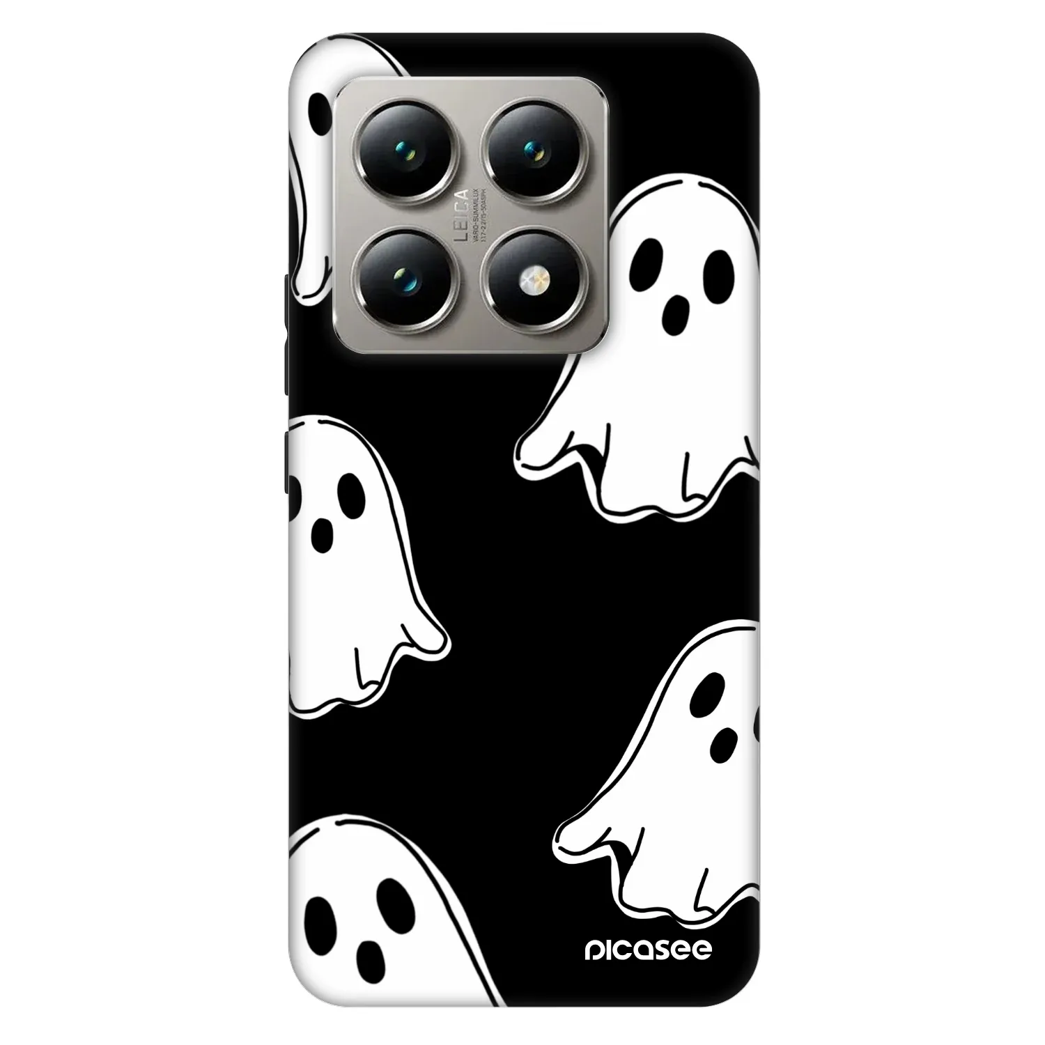 Picasee Fashion Case für Xiaomi 14T Pro - Black ghosts