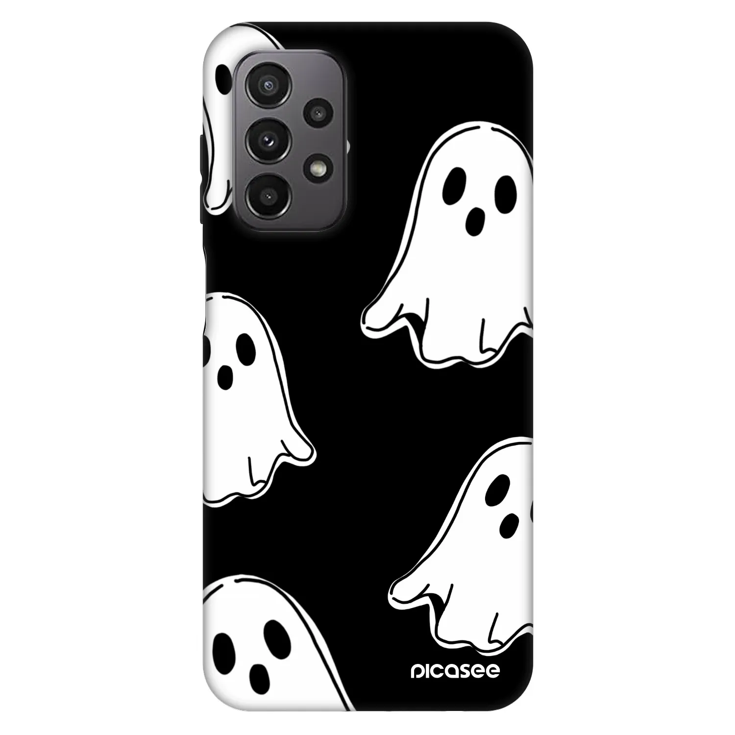 Picasee Fashion Case für Samsung Galaxy A23 A236B 5G - Black ghosts